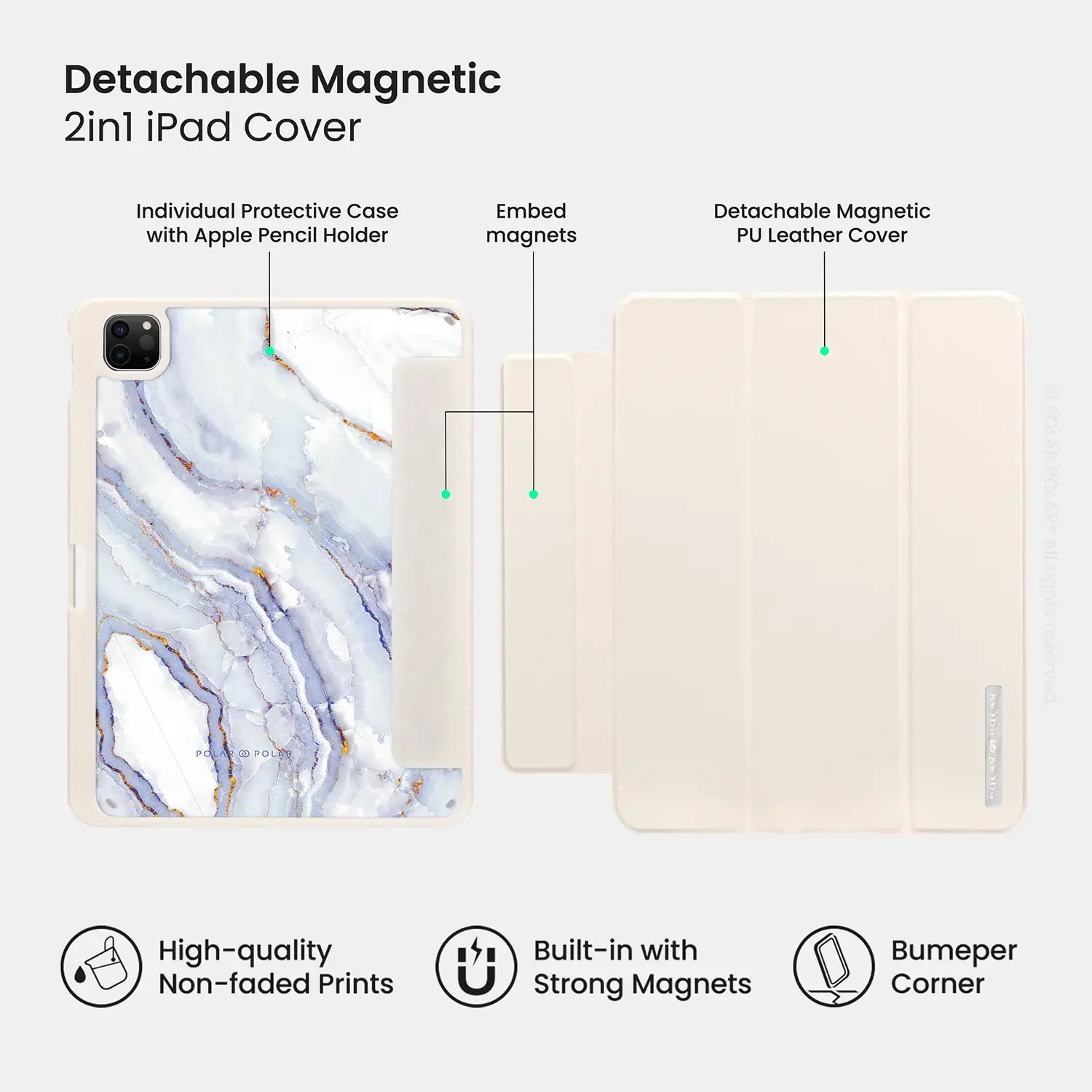 Standard_iPad Pro 11-inch (4th 3rd 2nd gen) | Milky White