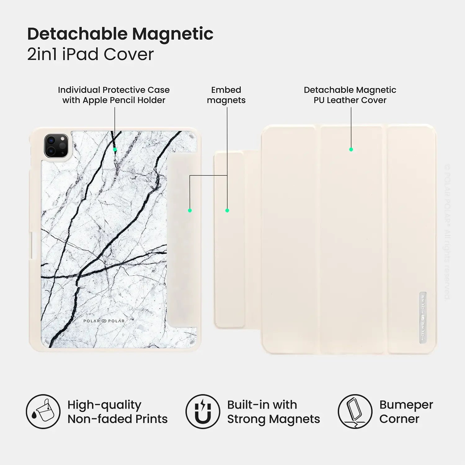 Standard_iPad Pro 11-inch (4th 3rd 2nd gen) | Milky White