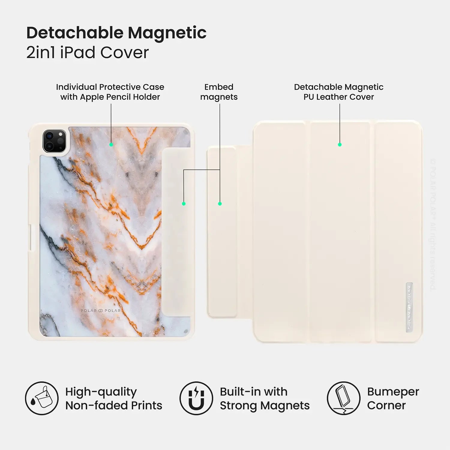Standard_iPad Pro 11-inch (4th 3rd 2nd gen) | Milky White