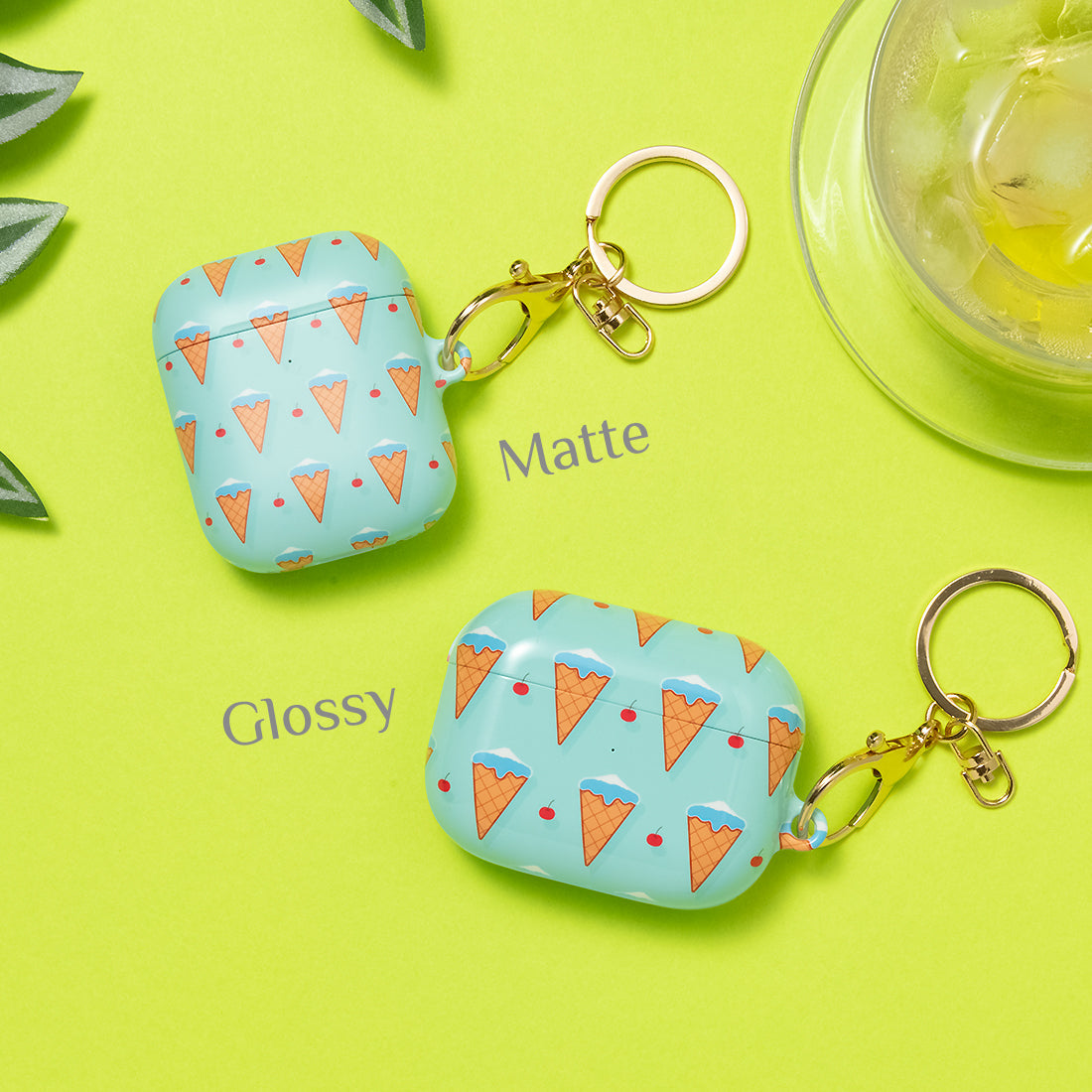 Fujisan Lake Blue Ice Cream | AirPods Pro 3 Case