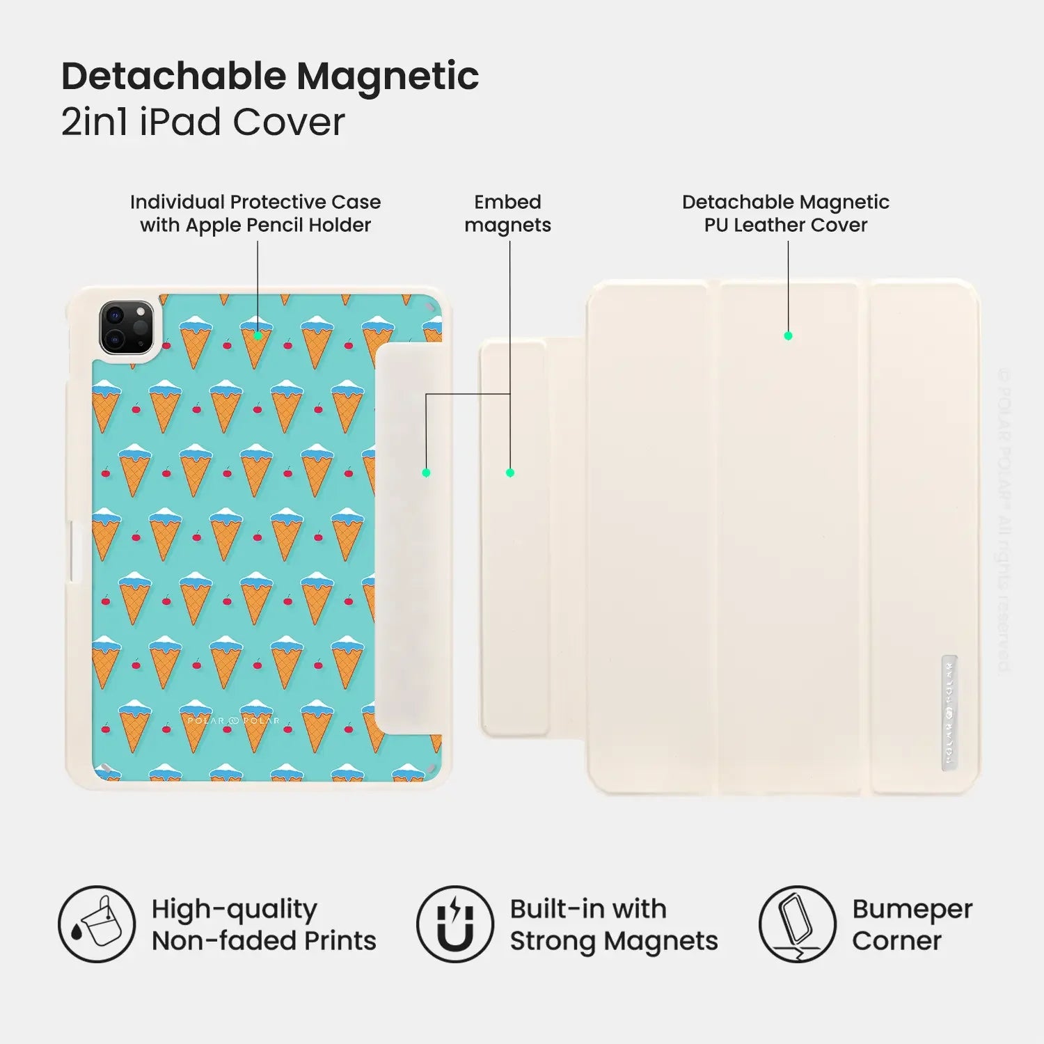 Standard_iPad Pro 11-inch (4th 3rd 2nd gen) | Milky White