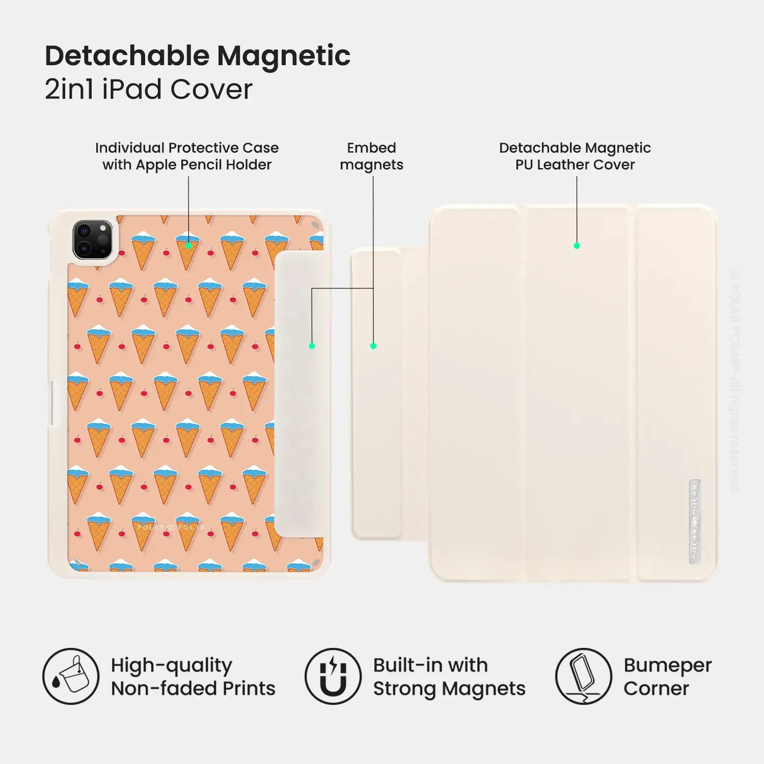 Standard_iPad Pro 11-inch (4th 3rd 2nd gen) | Milky White