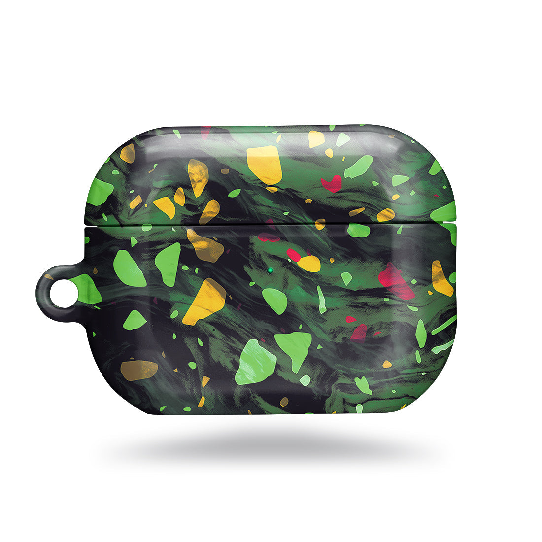 Malachite Terrazzo Gem | AirPods Pro 3 Case