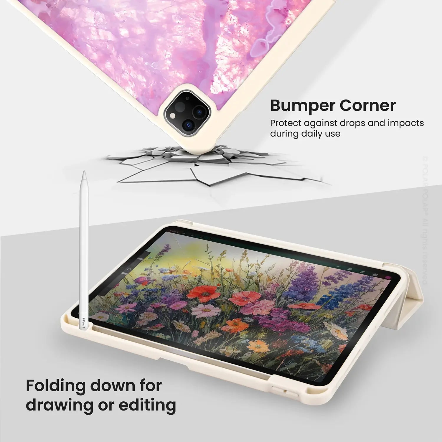 Standard_iPad Pro 11-inch (4th 3rd 2nd gen) | Milky White