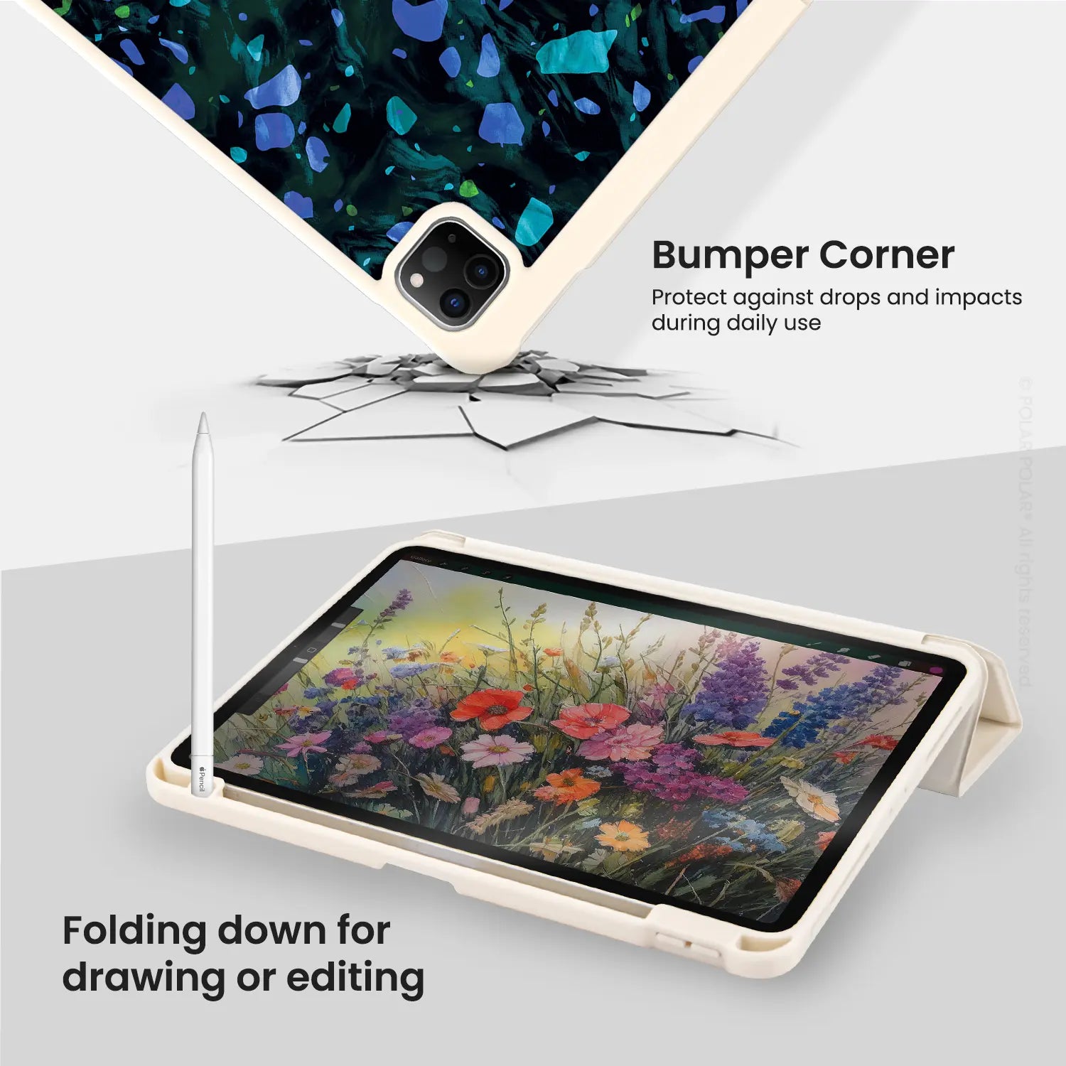 Standard_iPad Pro 11-inch (4th 3rd 2nd gen) | Milky White