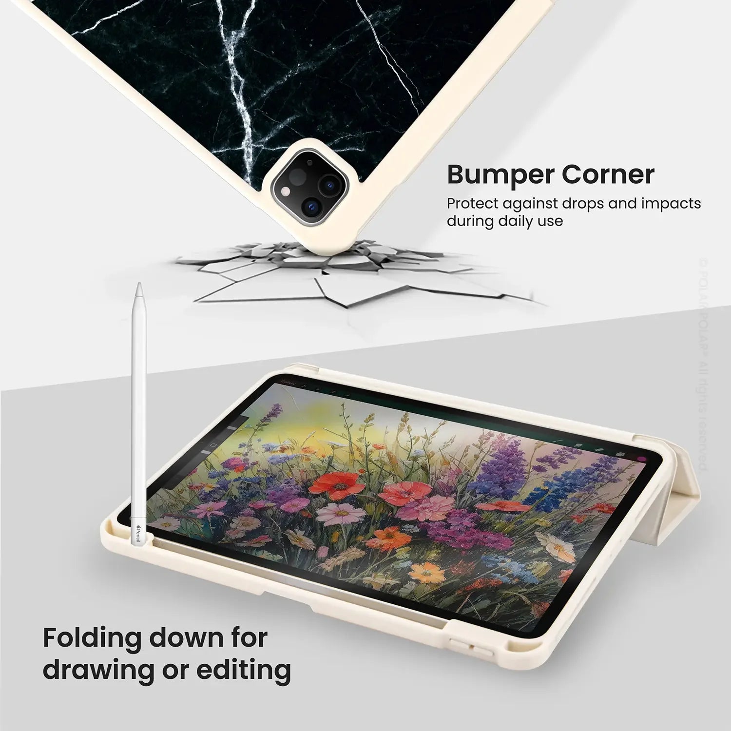 Standard_iPad Pro 11-inch (4th 3rd 2nd gen) | Milky White