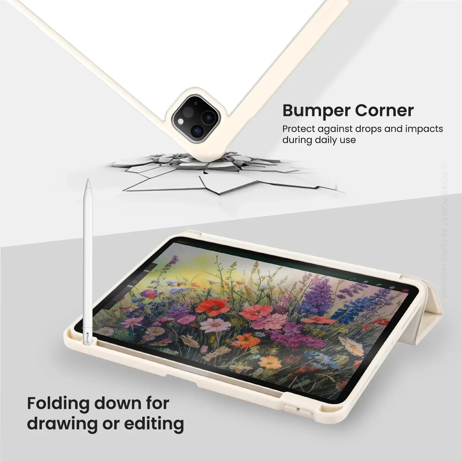 Standard_iPad Pro 11-inch (4th 3rd 2nd gen) | Milky White