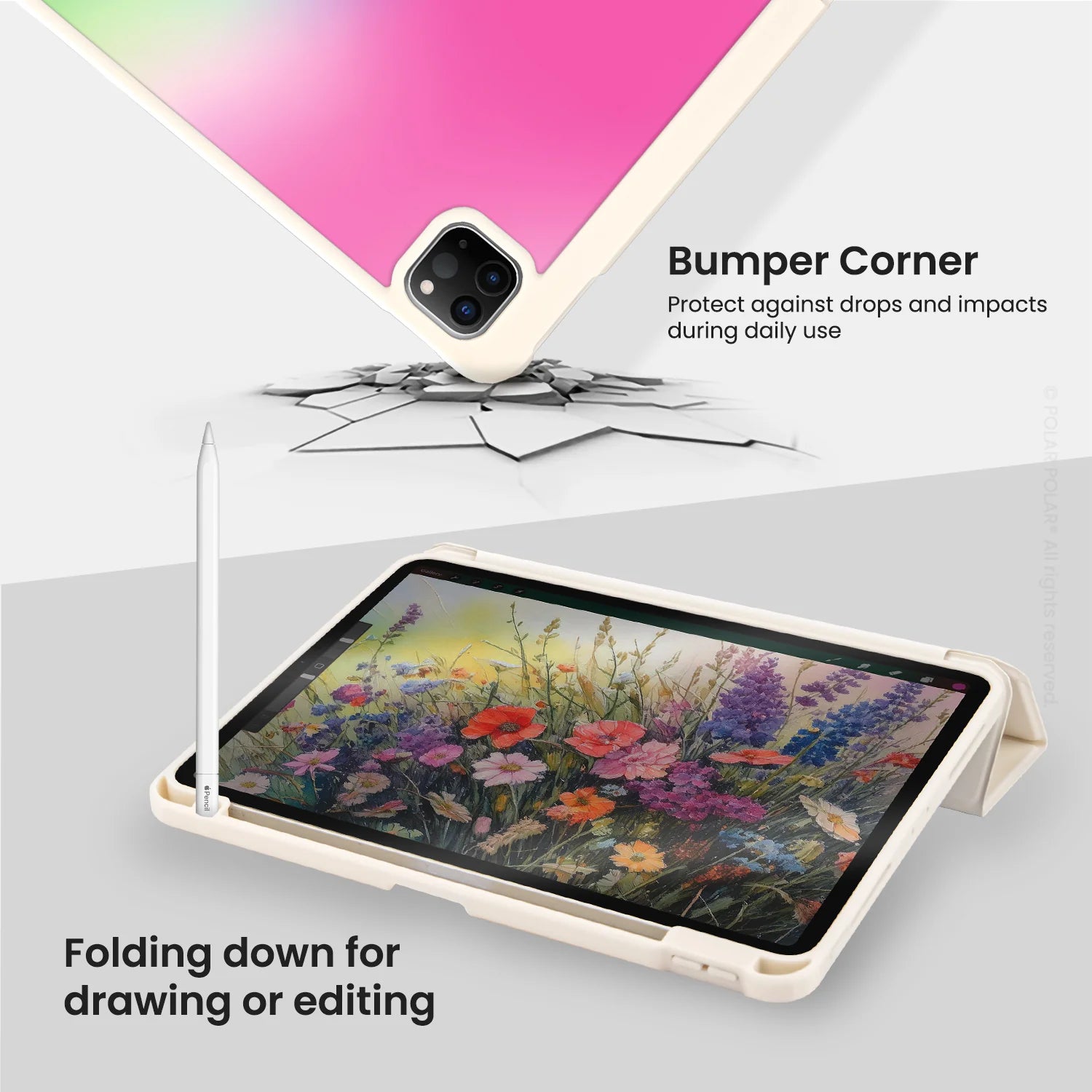 Standard_iPad Pro 11-inch (4th 3rd 2nd gen) | Milky White
