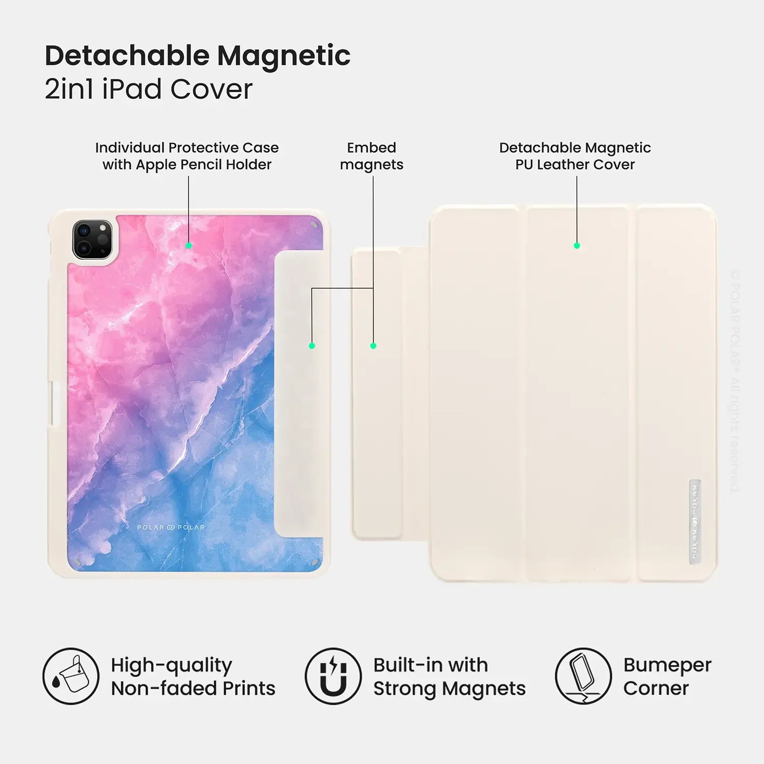 Standard_iPad Pro 11-inch (4th 3rd 2nd gen) | Milky White