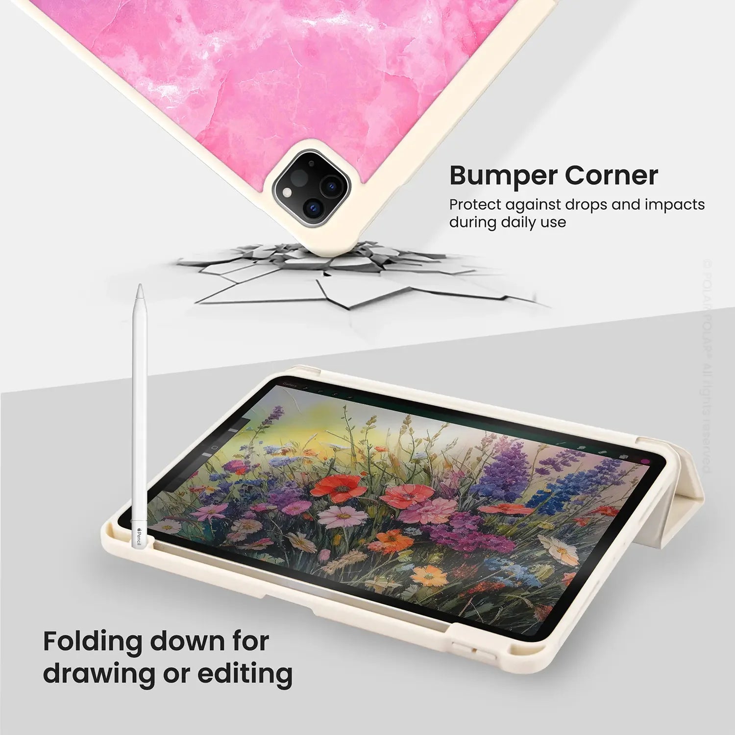 Standard_iPad Pro 11-inch (4th 3rd 2nd gen) | Milky White