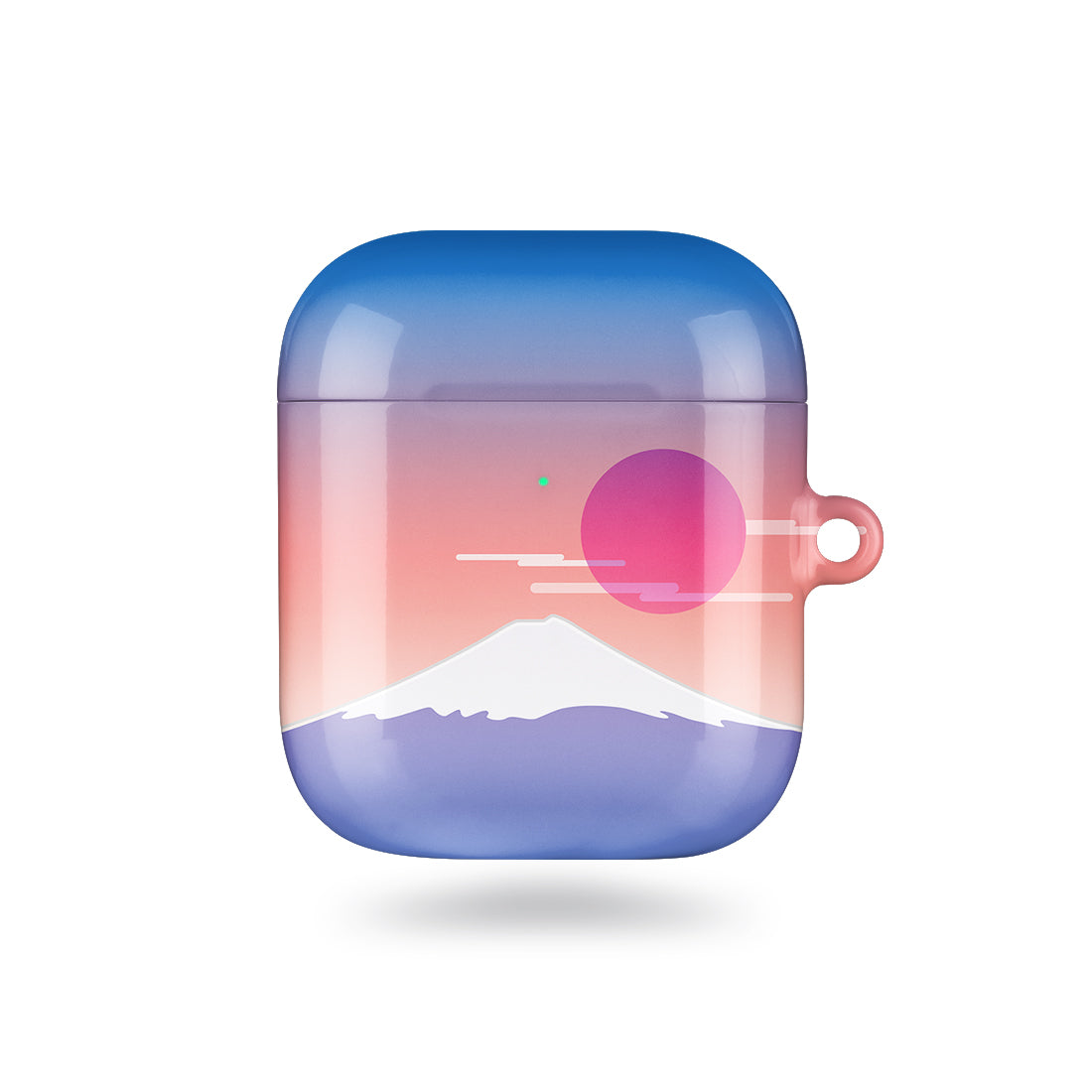 富士山藍 客製化 AirPods 耳機保護套