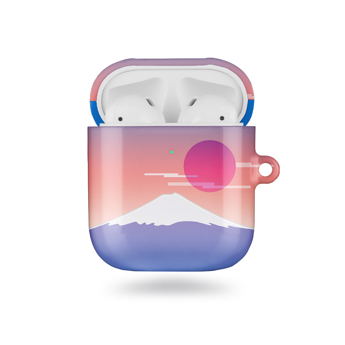 富士山藍 客製化 AirPods 耳機保護套