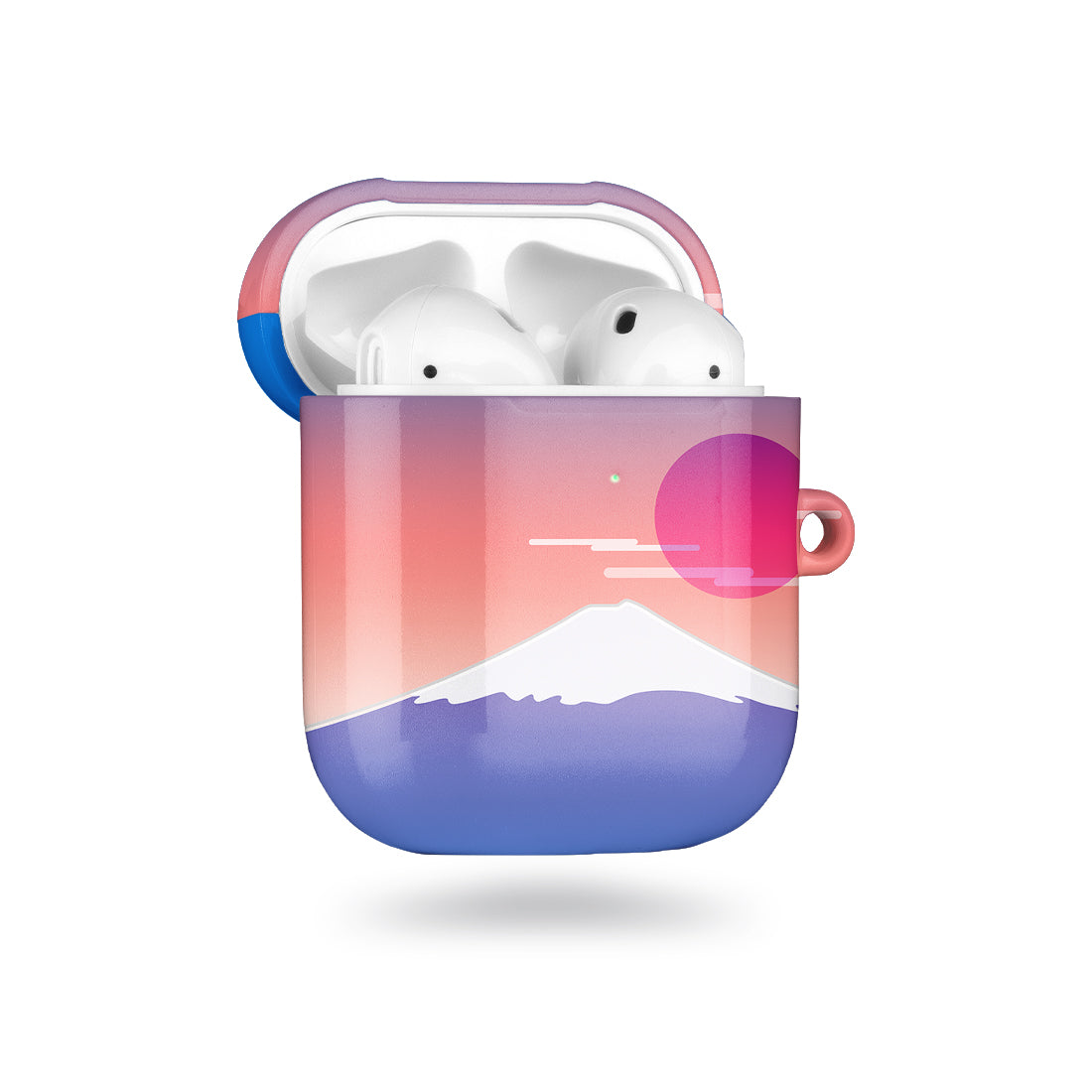 富士山藍 客製化 AirPods 耳機保護套