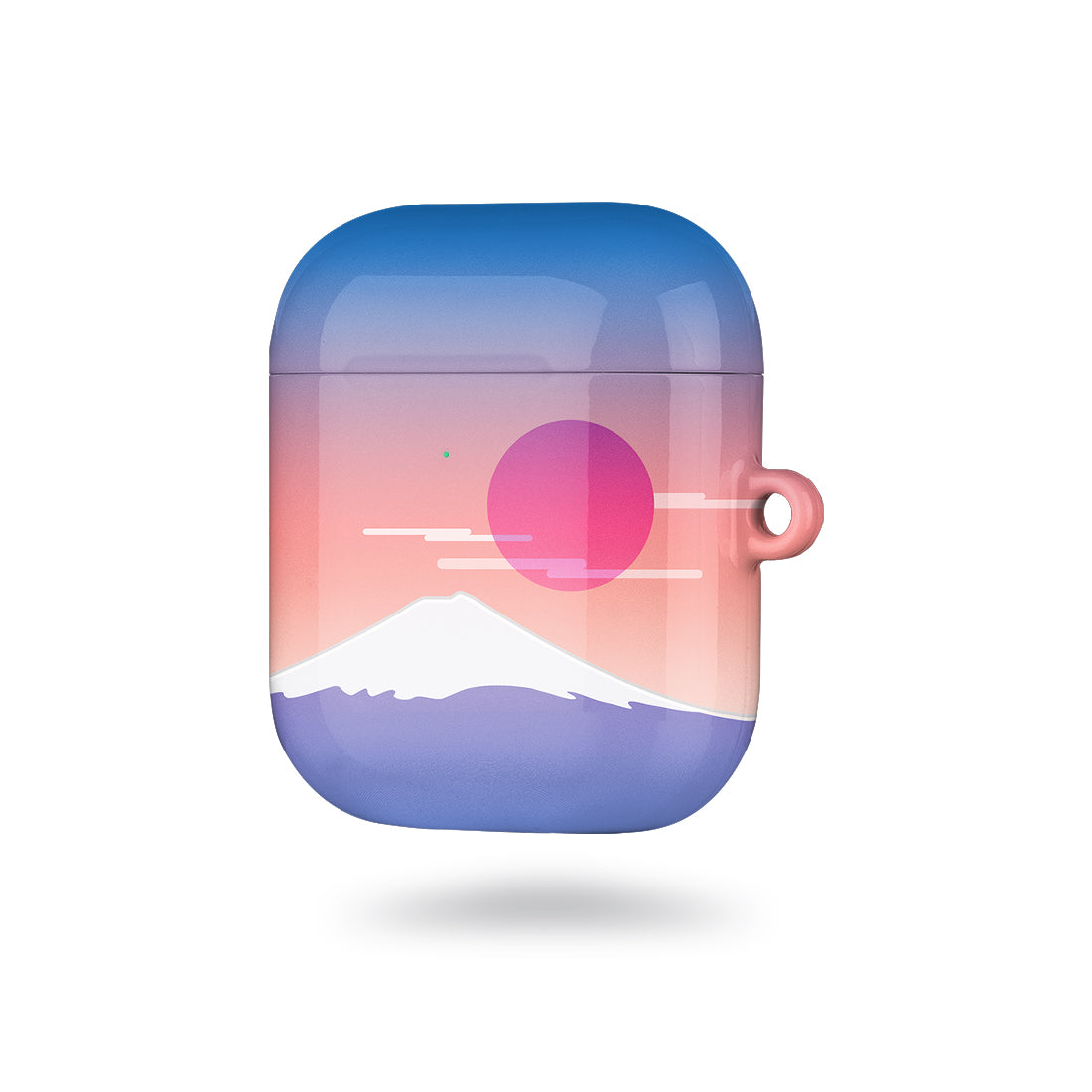 富士山藍 客製化 AirPods 耳機保護套