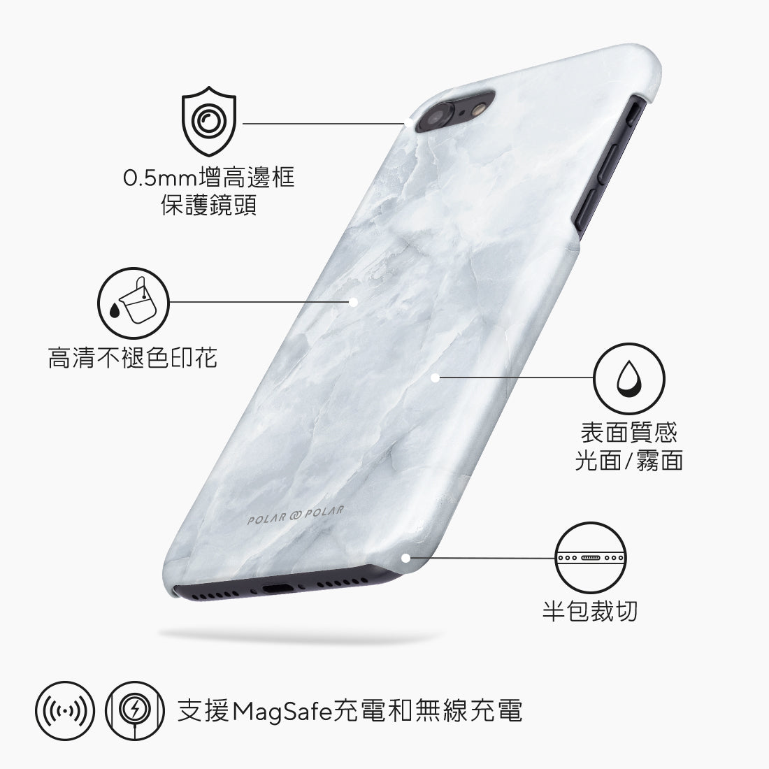 Standard_iPhone SE (2nd) / 8/7 | Snap Case | TC