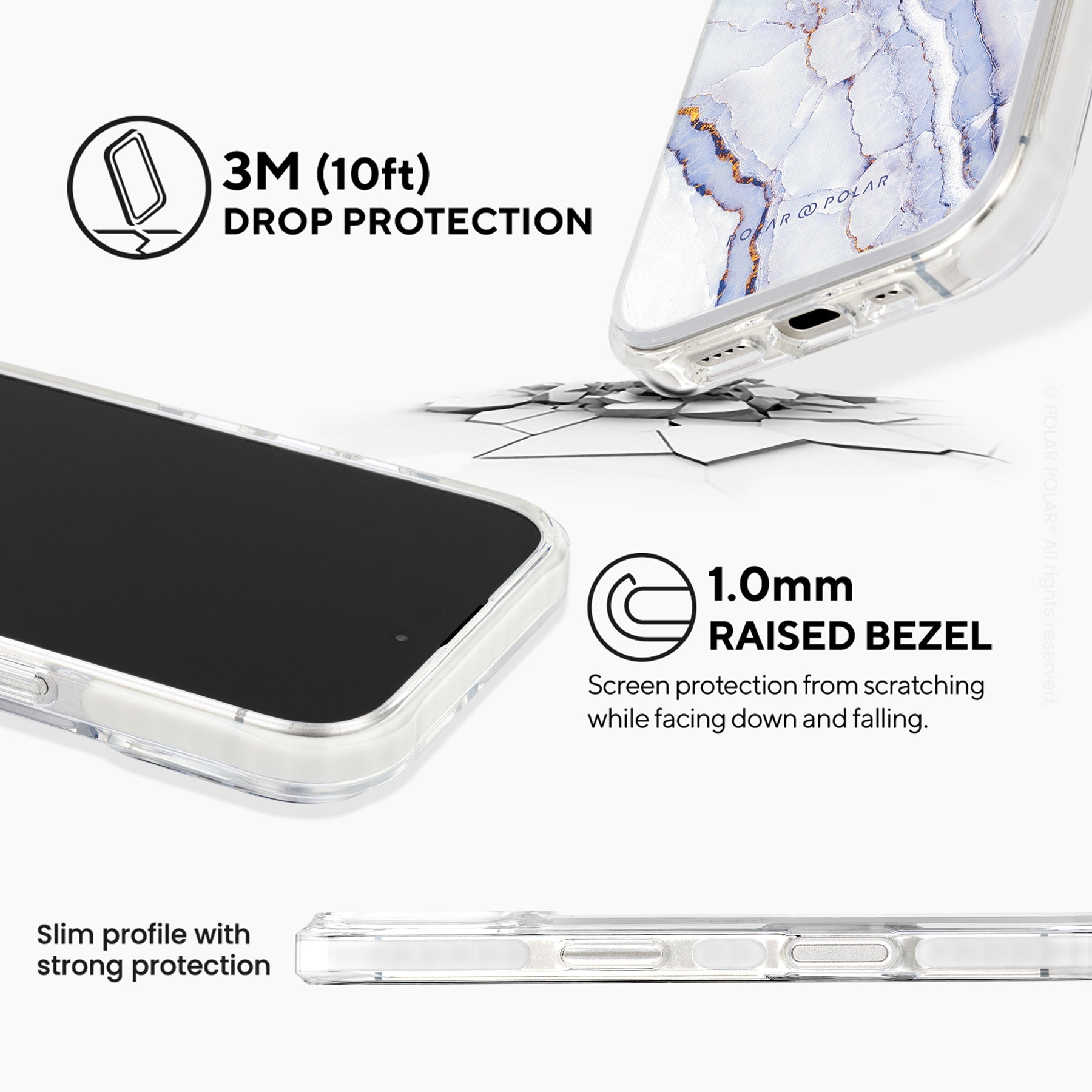 北冰洋 - iPhone 16 透明邊防摔 MagSafe 手機殼