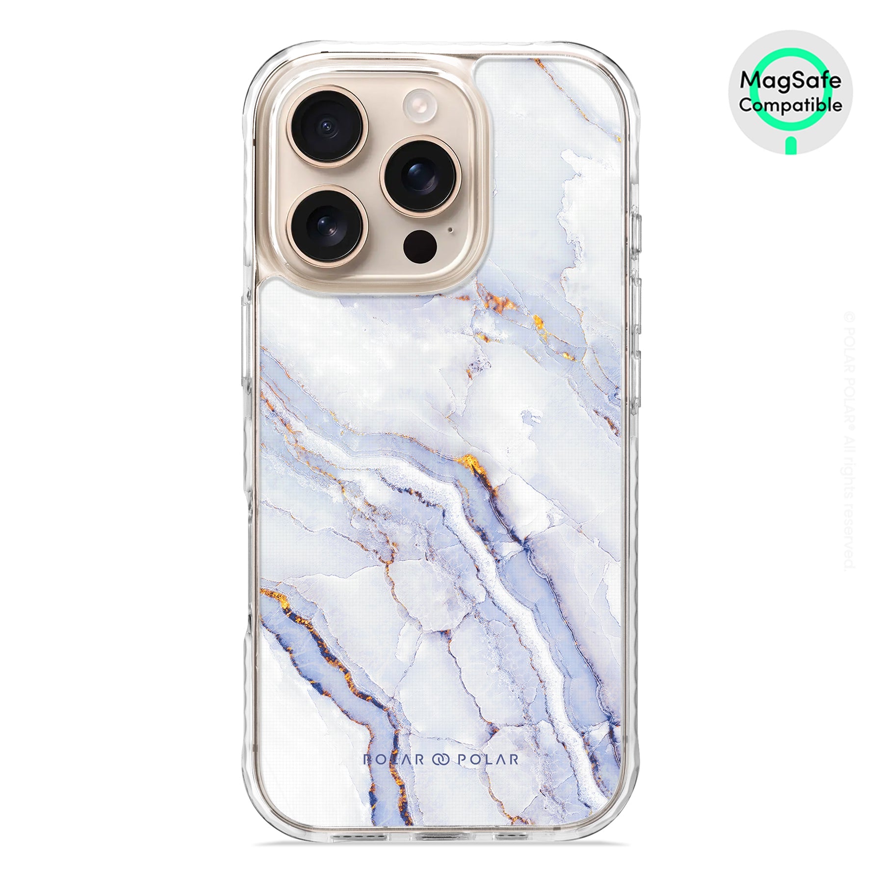 北冰洋 - iPhone 16 Pro 透明邊防摔 MagSafe 手機殼