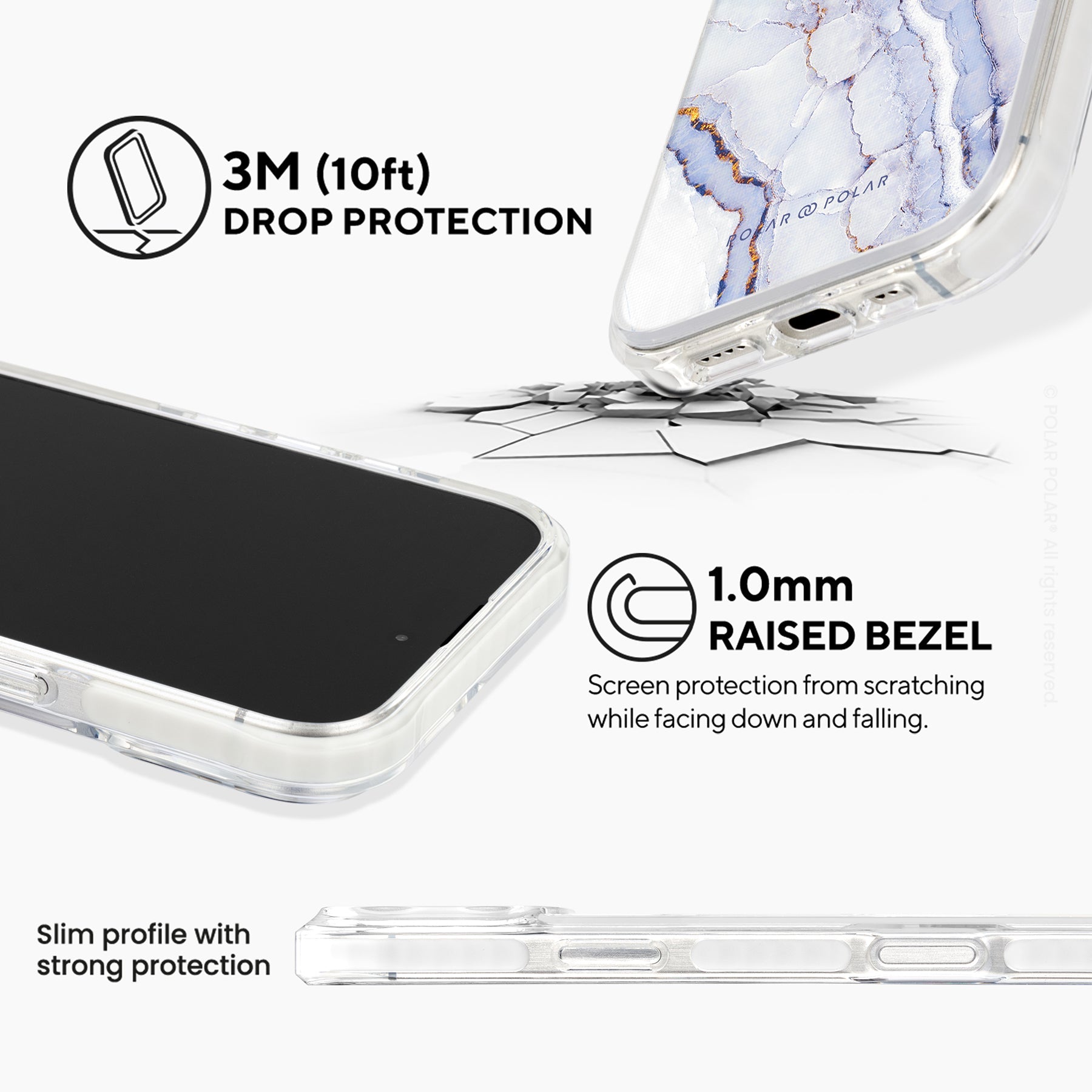北冰洋 - iPhone 16 Pro Max 透明邊防摔 MagSafe 手機殼