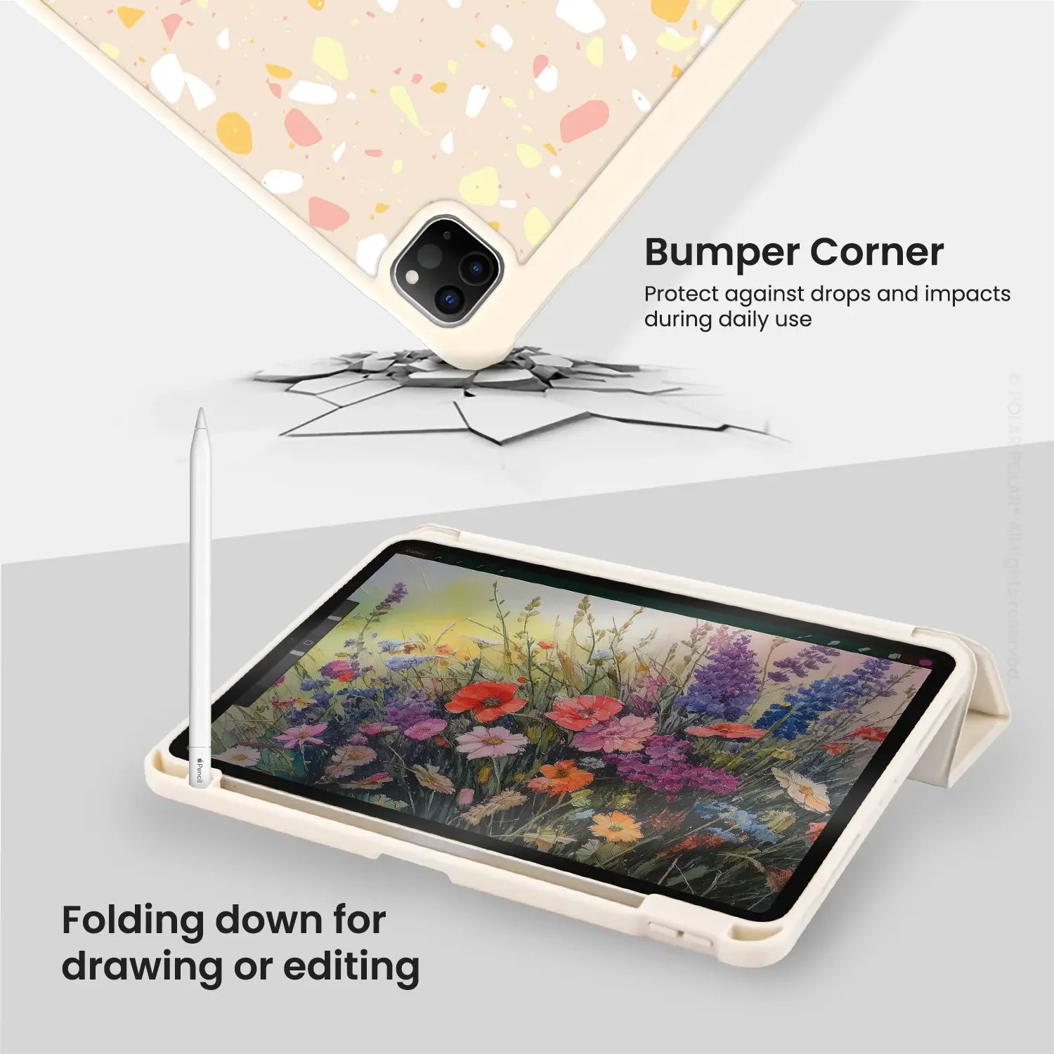 Standard_iPad Pro 11-inch (4th 3rd 2nd gen) | Milky White