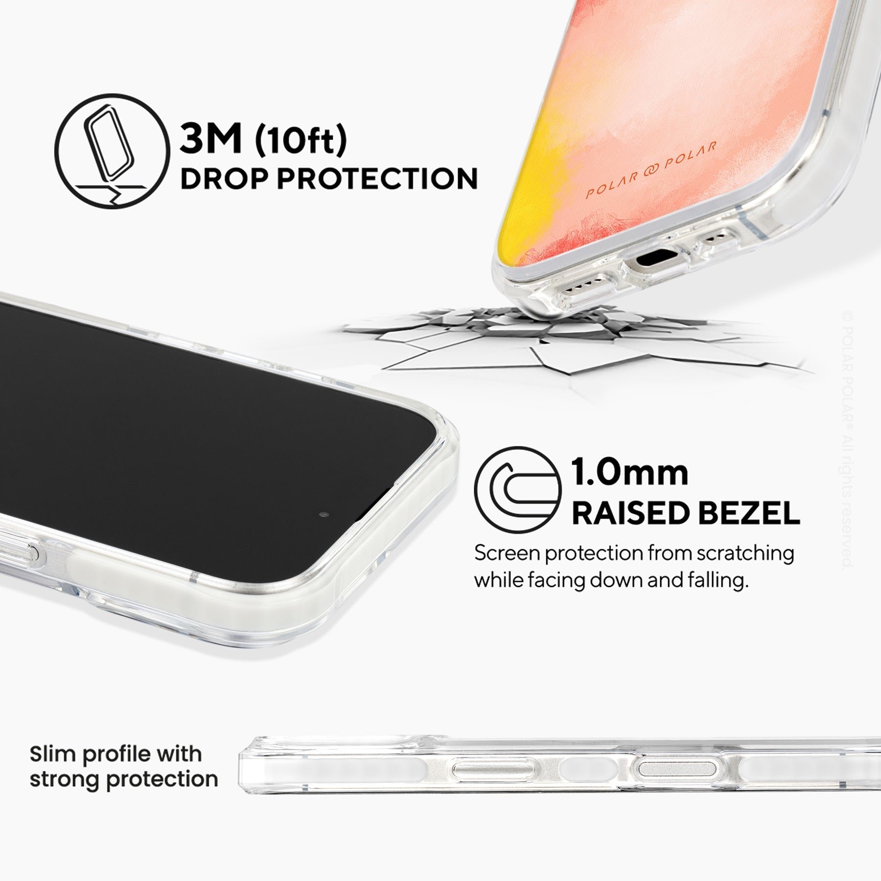 秋之彩雲 - iPhone 16 透明邊防摔 MagSafe 手機殼