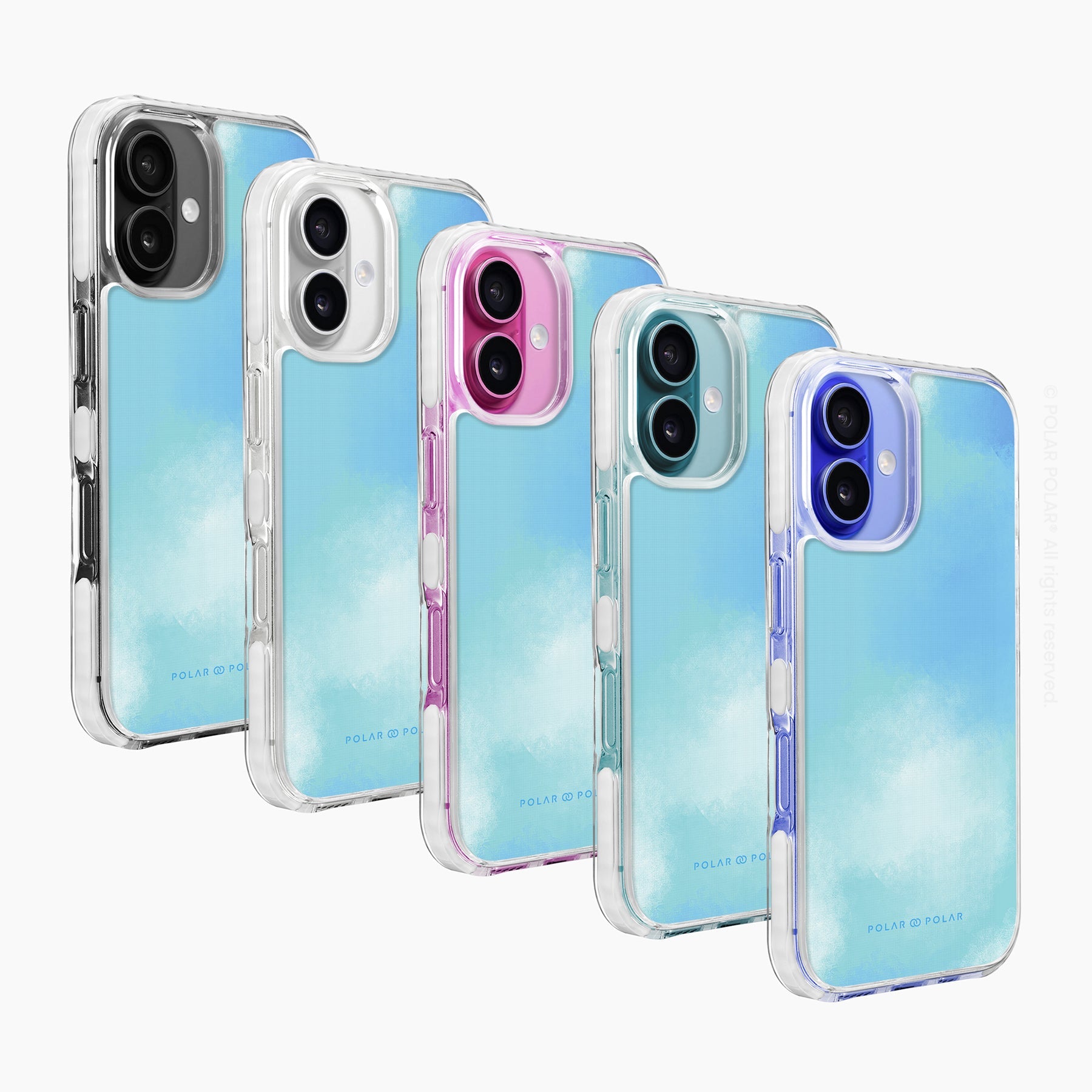 春之彩雲 - iPhone 16 透明邊防摔 MagSafe 手機殼