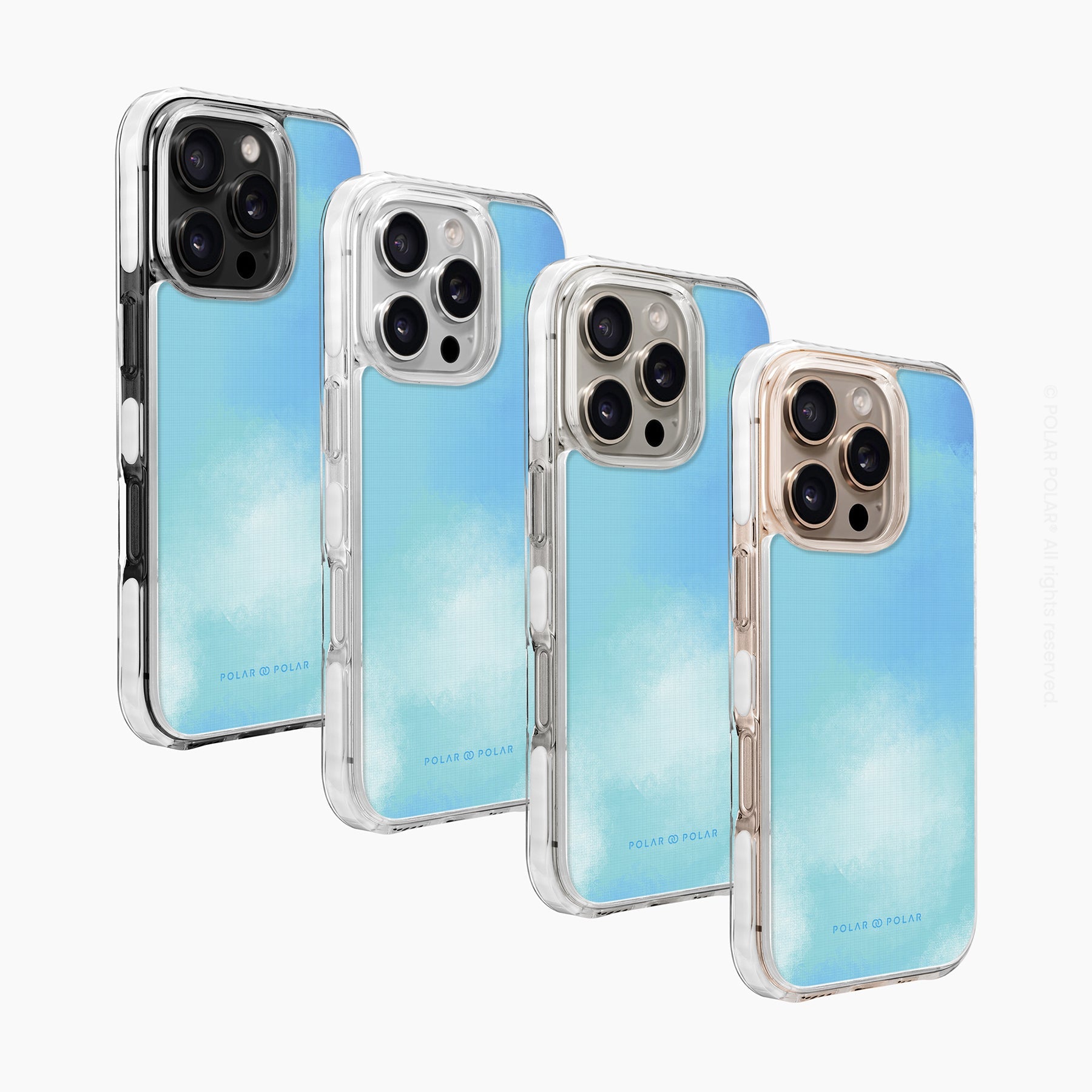 春之彩雲 - iPhone 16 Pro 透明邊防摔 MagSafe 手機殼