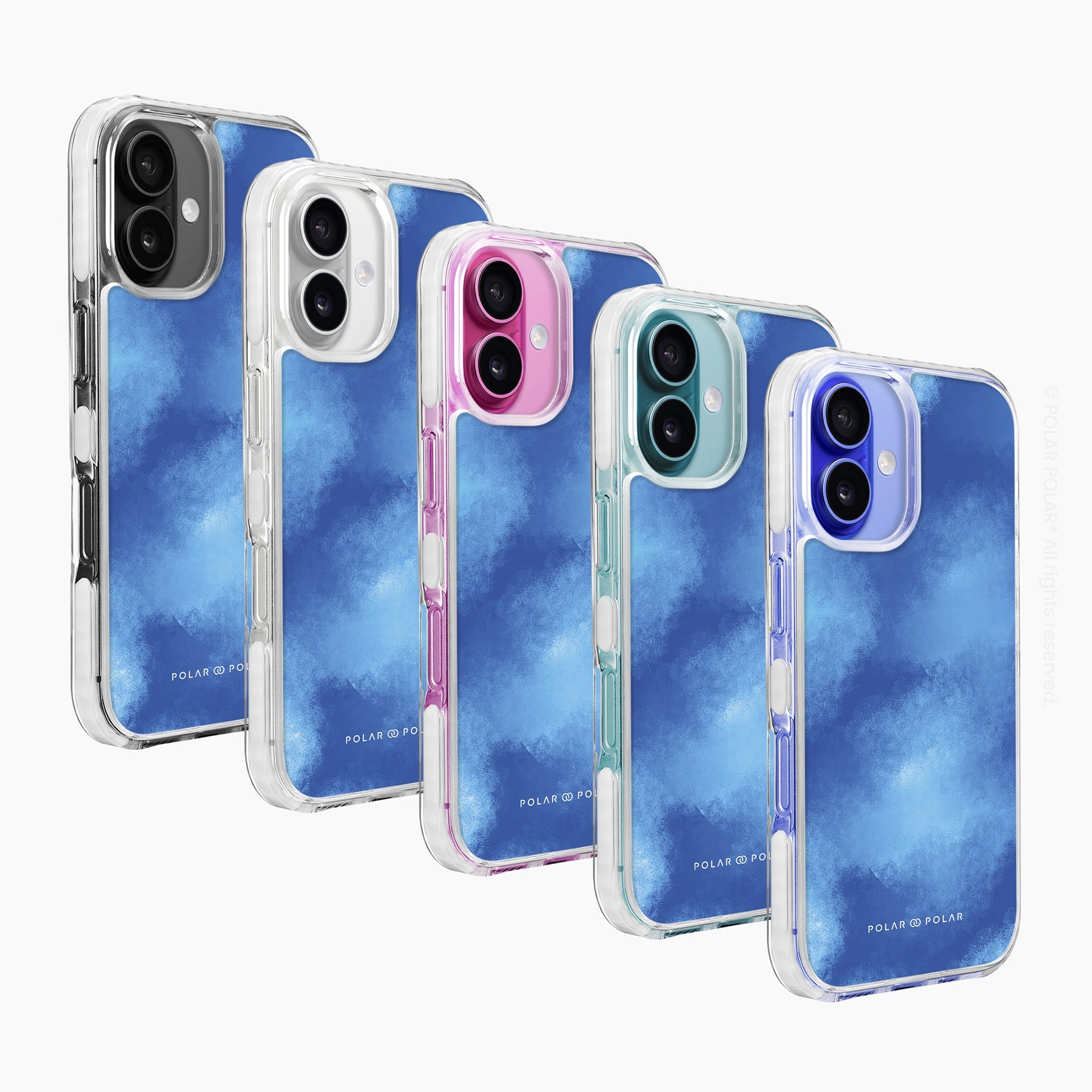 夏之彩雲 - iPhone 16 Plus 透明邊防摔 MagSafe 手機殼