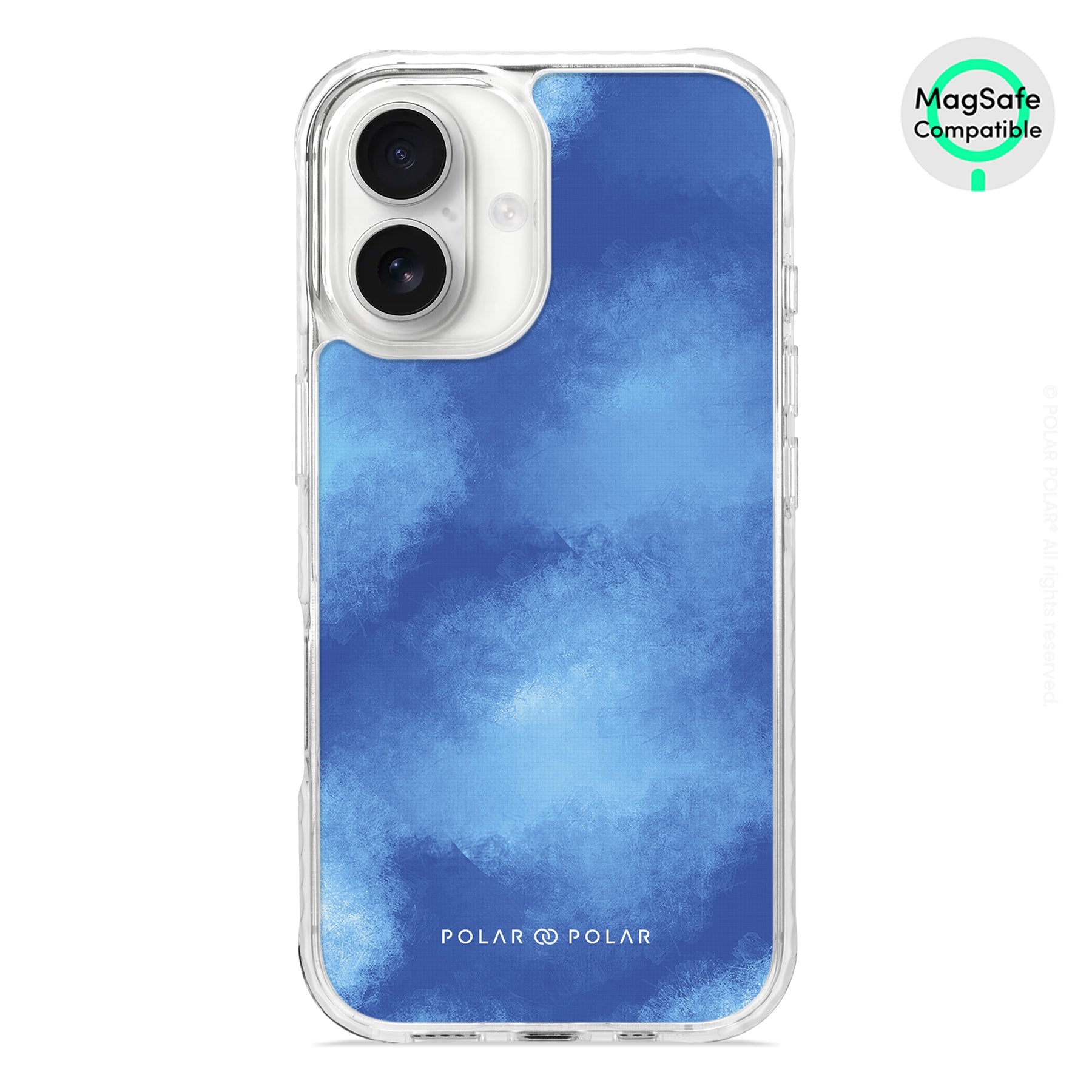 夏之彩雲 - iPhone 16 透明邊防摔 MagSafe 手機殼