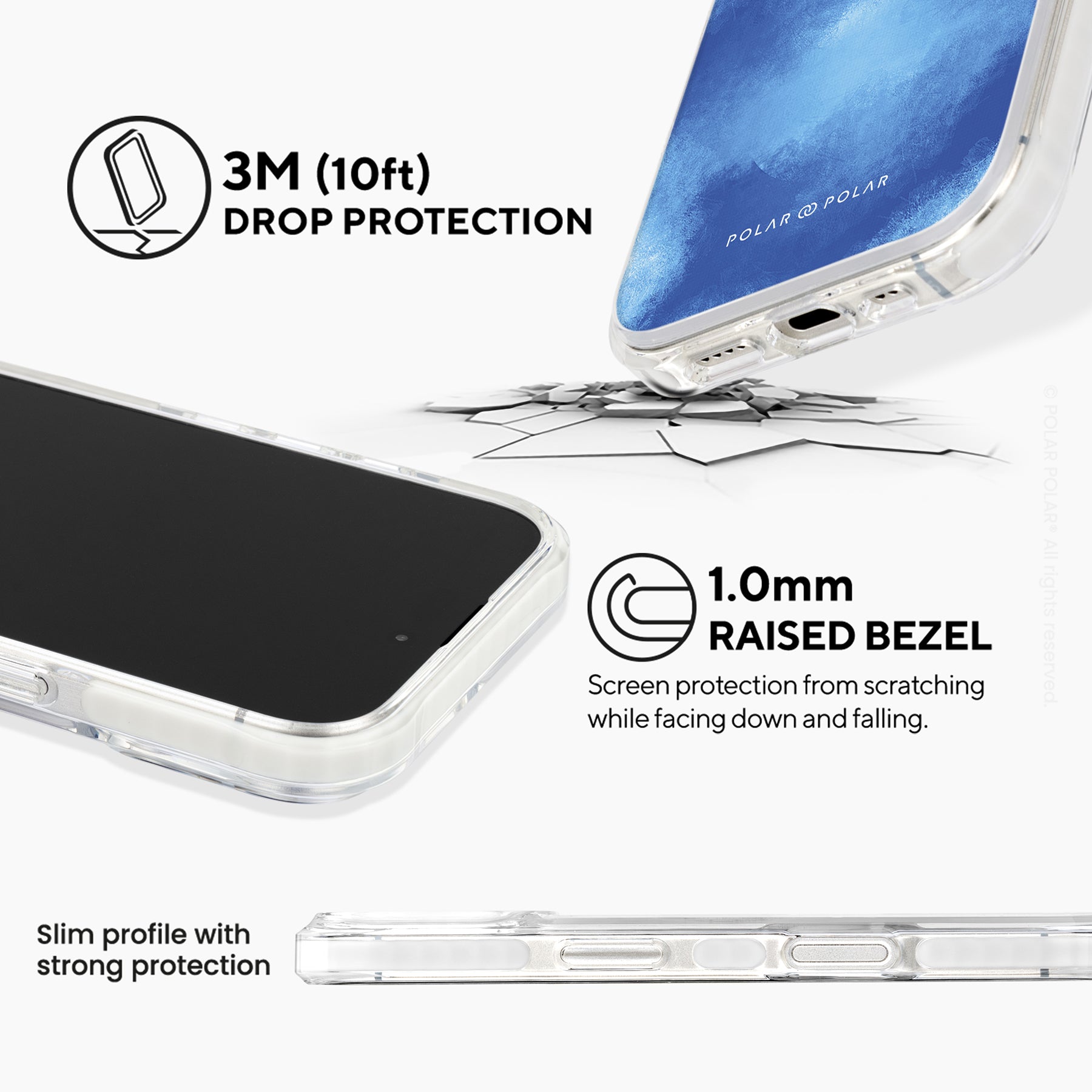 夏之彩雲 - iPhone 16 透明邊防摔 MagSafe 手機殼