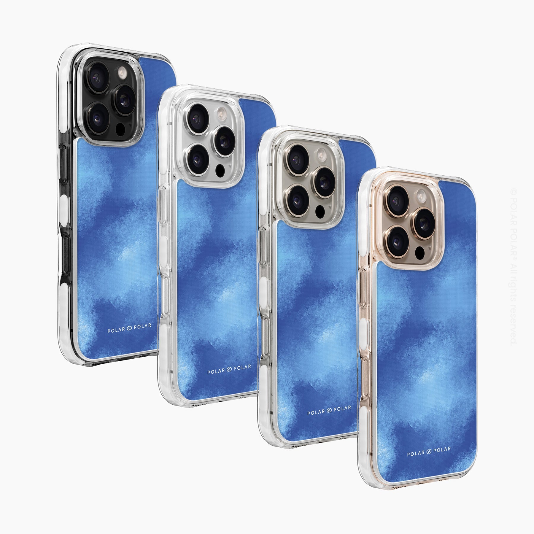 夏之彩雲 - iPhone 16 Pro 透明邊防摔 MagSafe 手機殼