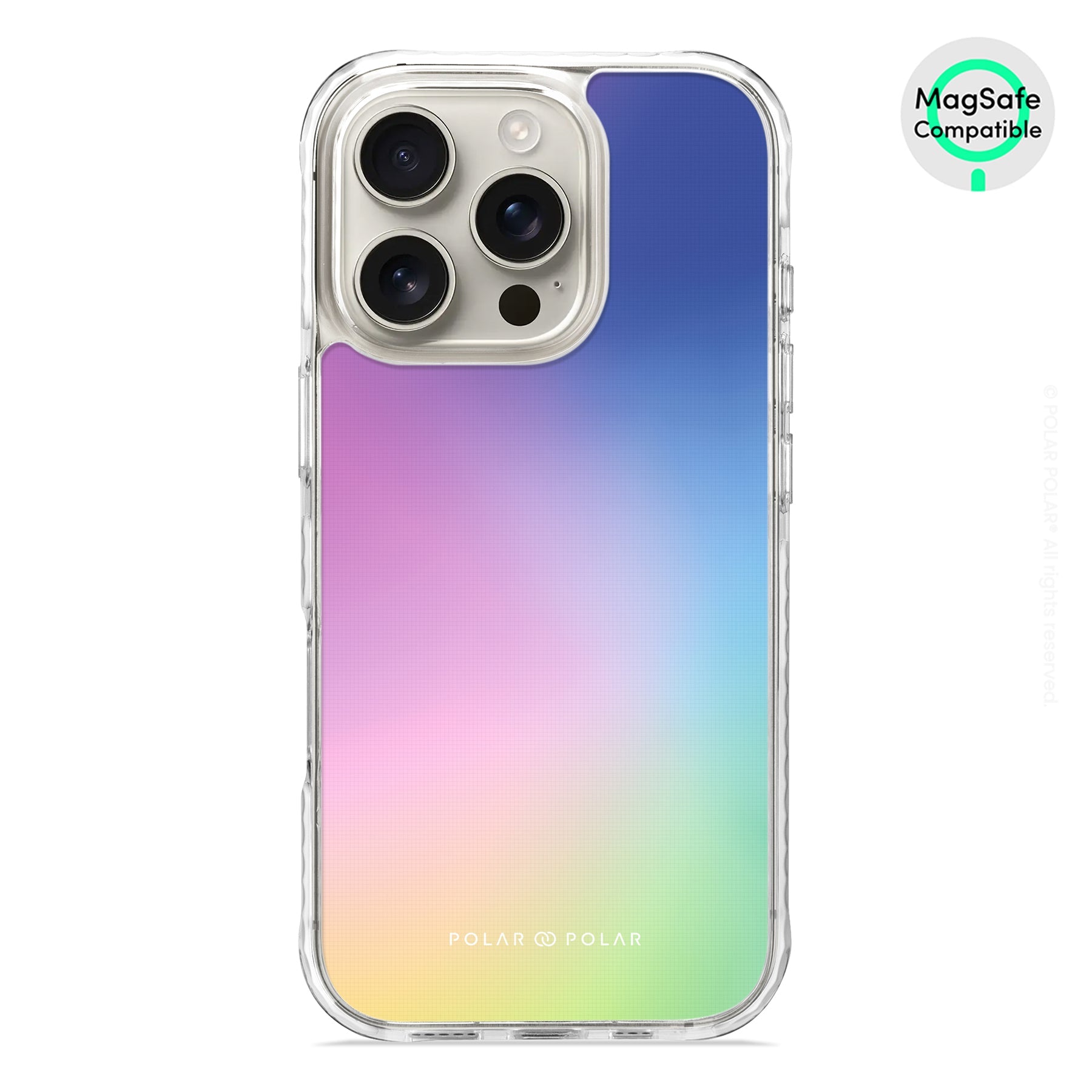 幻影日夢 - iPhone 16 Pro 透明邊防摔 MagSafe 手機殼