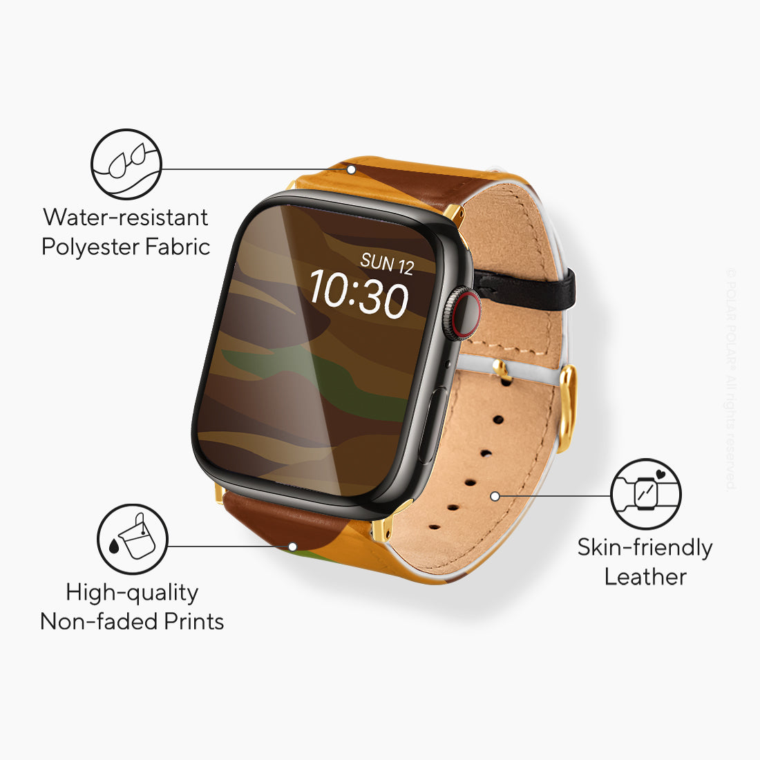 沙漠迷彩 - Apple Watch 錶帶