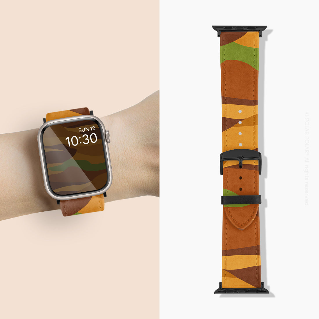 沙漠迷彩 - Apple Watch 錶帶