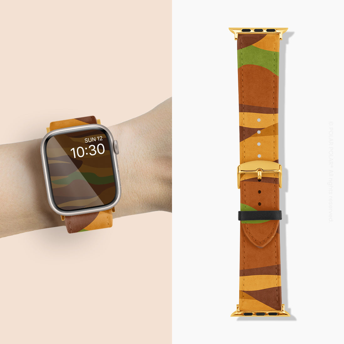 沙漠迷彩 - Apple Watch 錶帶