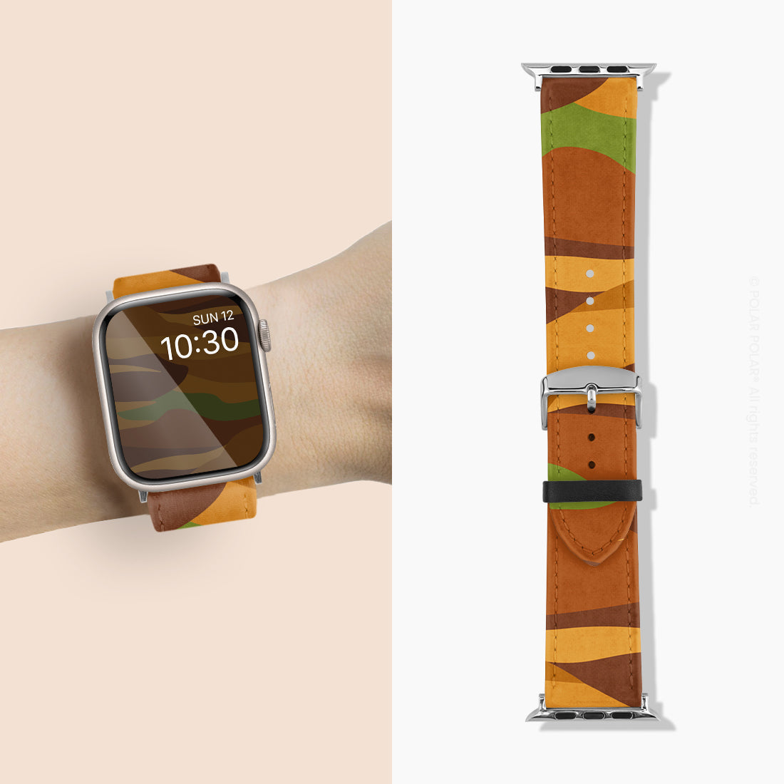 沙漠迷彩 - Apple Watch 錶帶