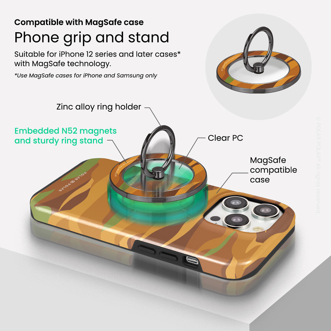 Standard_MagSafe Phone Grip and Ring Holder