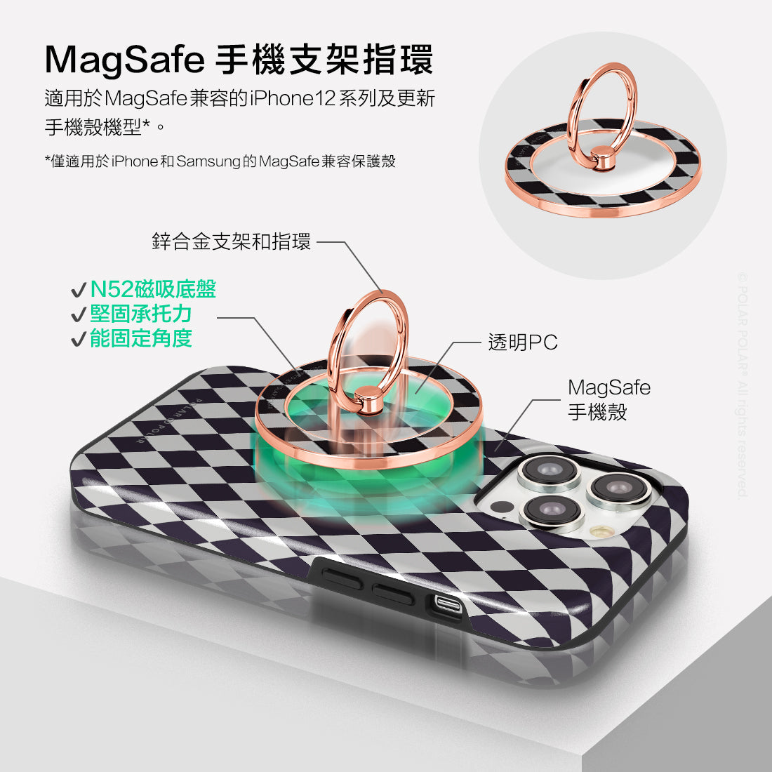 Standard_MagSafe Phone Grip and Ring Holder | TC