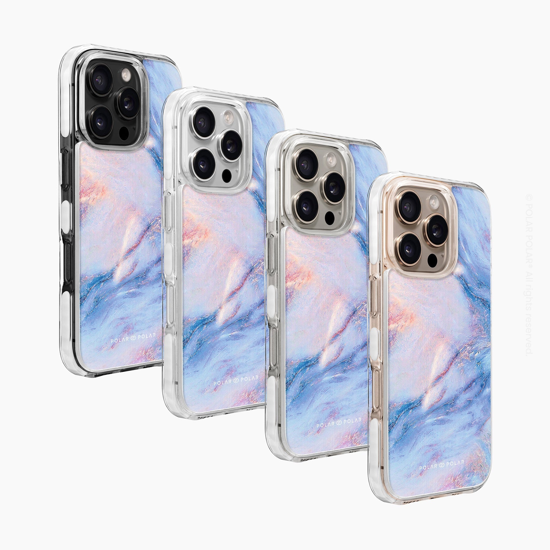飄飄仙子紋 - iPhone 16 Pro 透明邊防摔 MagSafe 手機殼