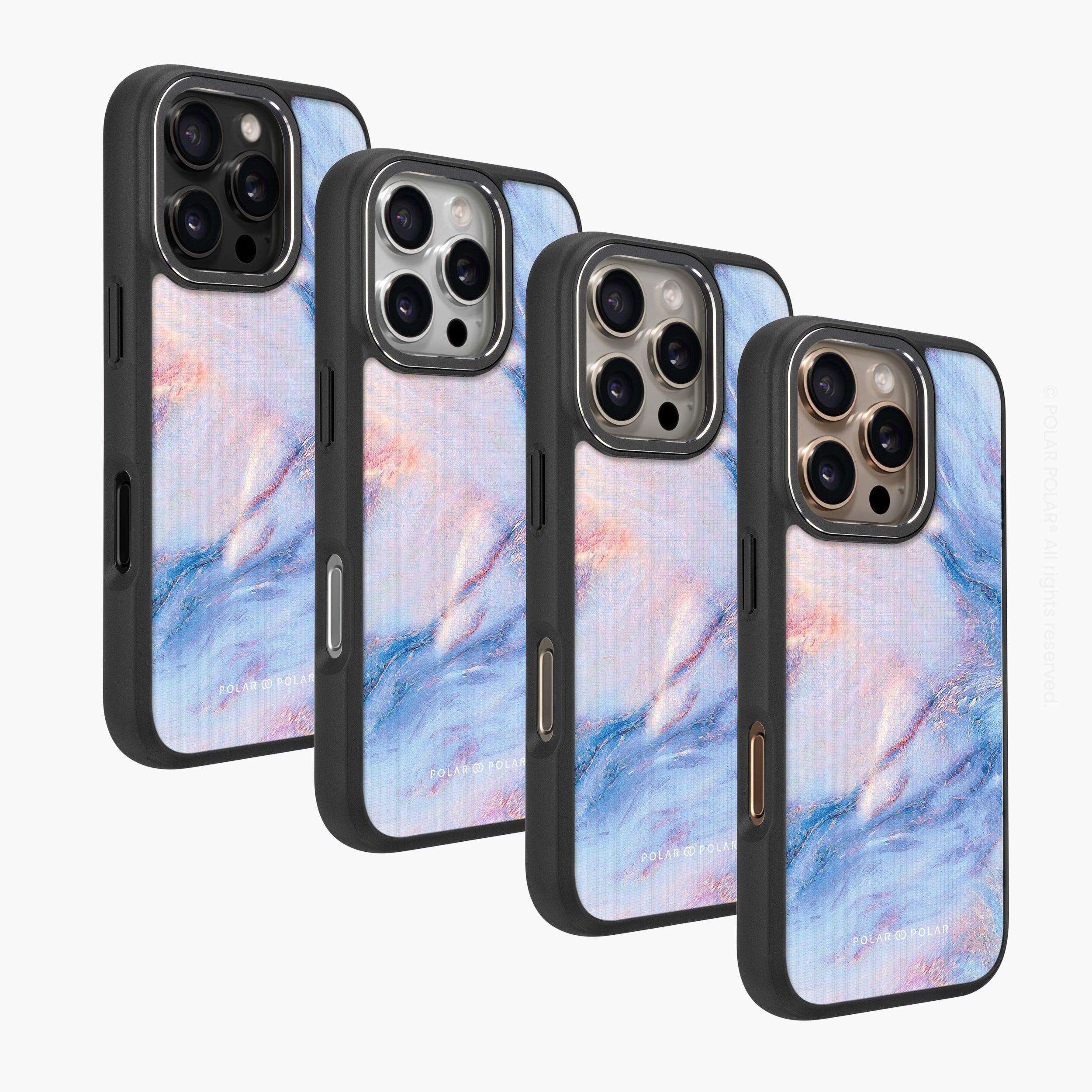 飄飄仙子紋 - iPhone 16 Pro Max 黑磨砂防摔 MagSafe 手機殼