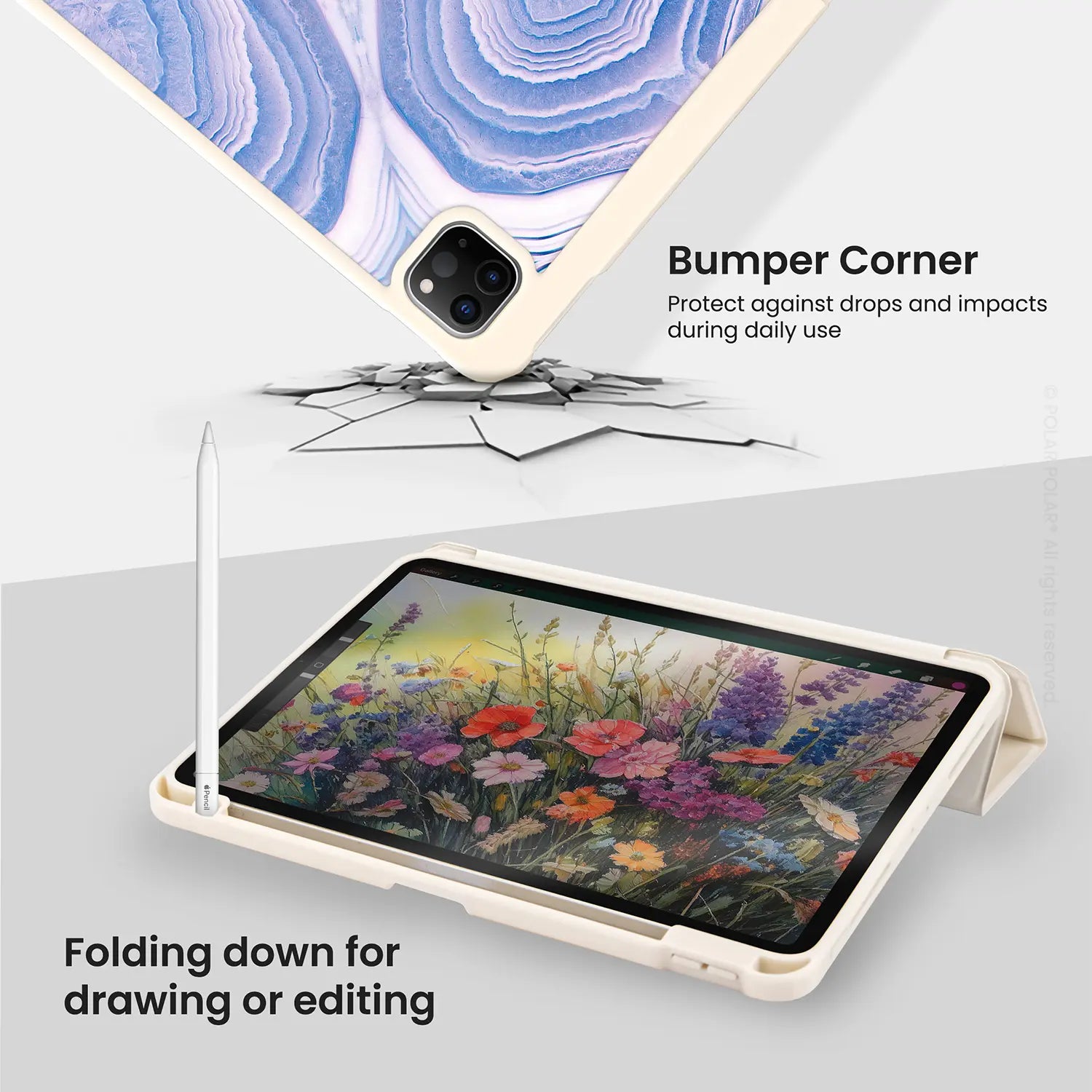 Standard_iPad Pro 11-inch (4th 3rd 2nd gen) | Milky White