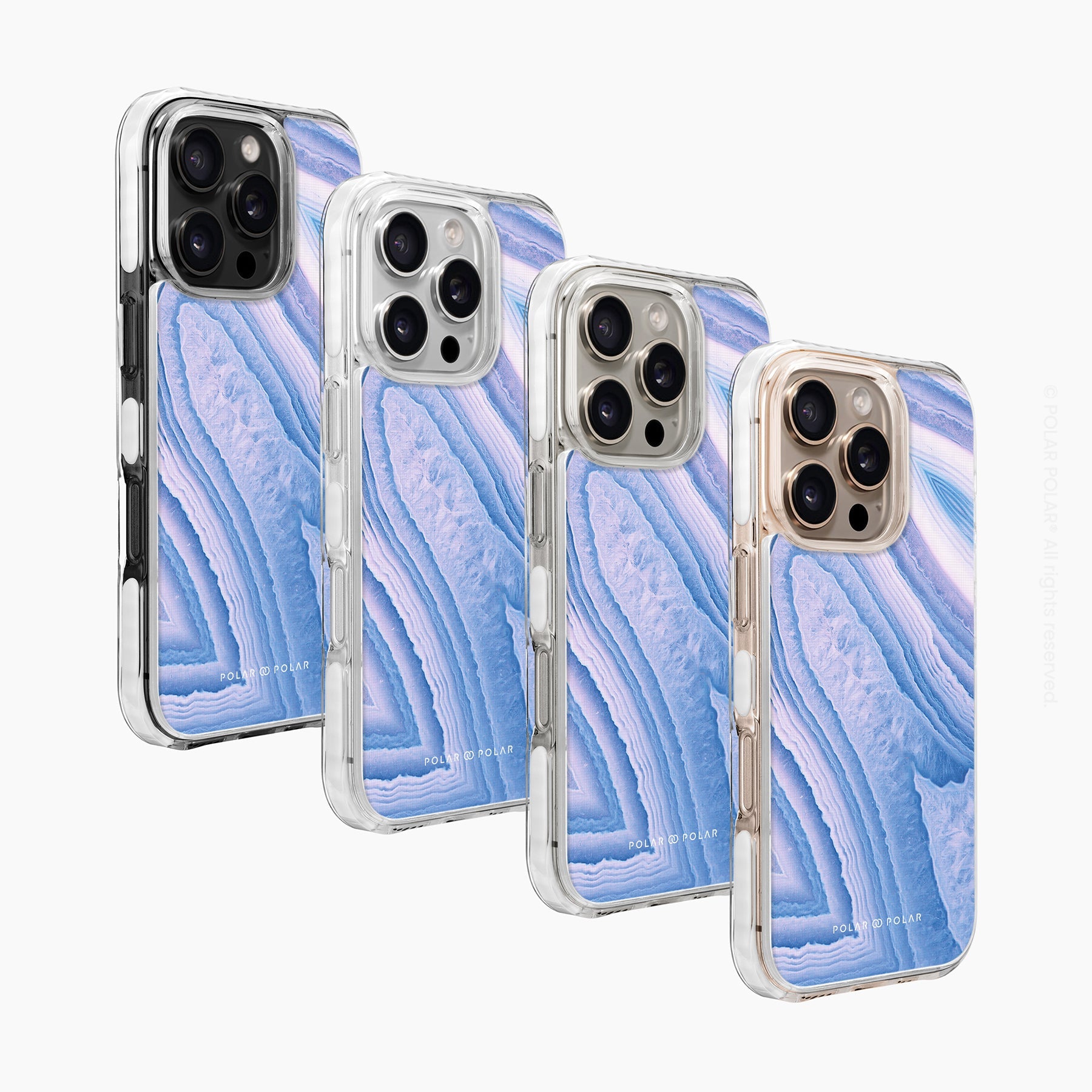 冰冷之河 - iPhone 16 Pro 透明邊防摔 MagSafe 手機殼