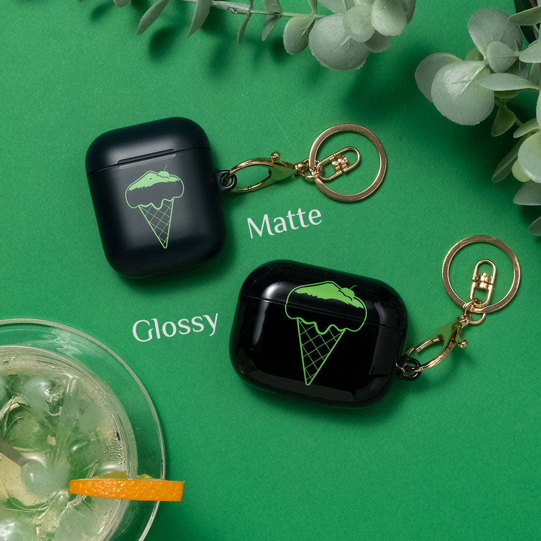 Fujisan Black Ice Cream | AirPods Pro 3 Case