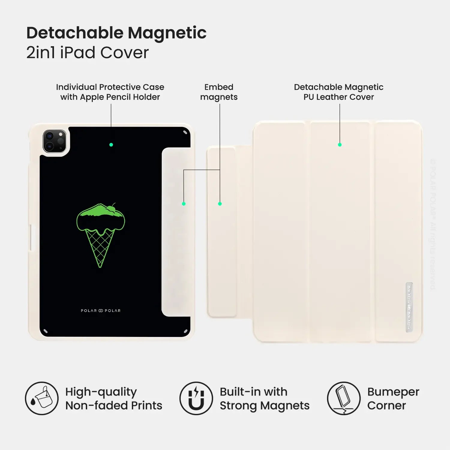 Standard_iPad Pro 11-inch (4th 3rd 2nd gen) | Milky White