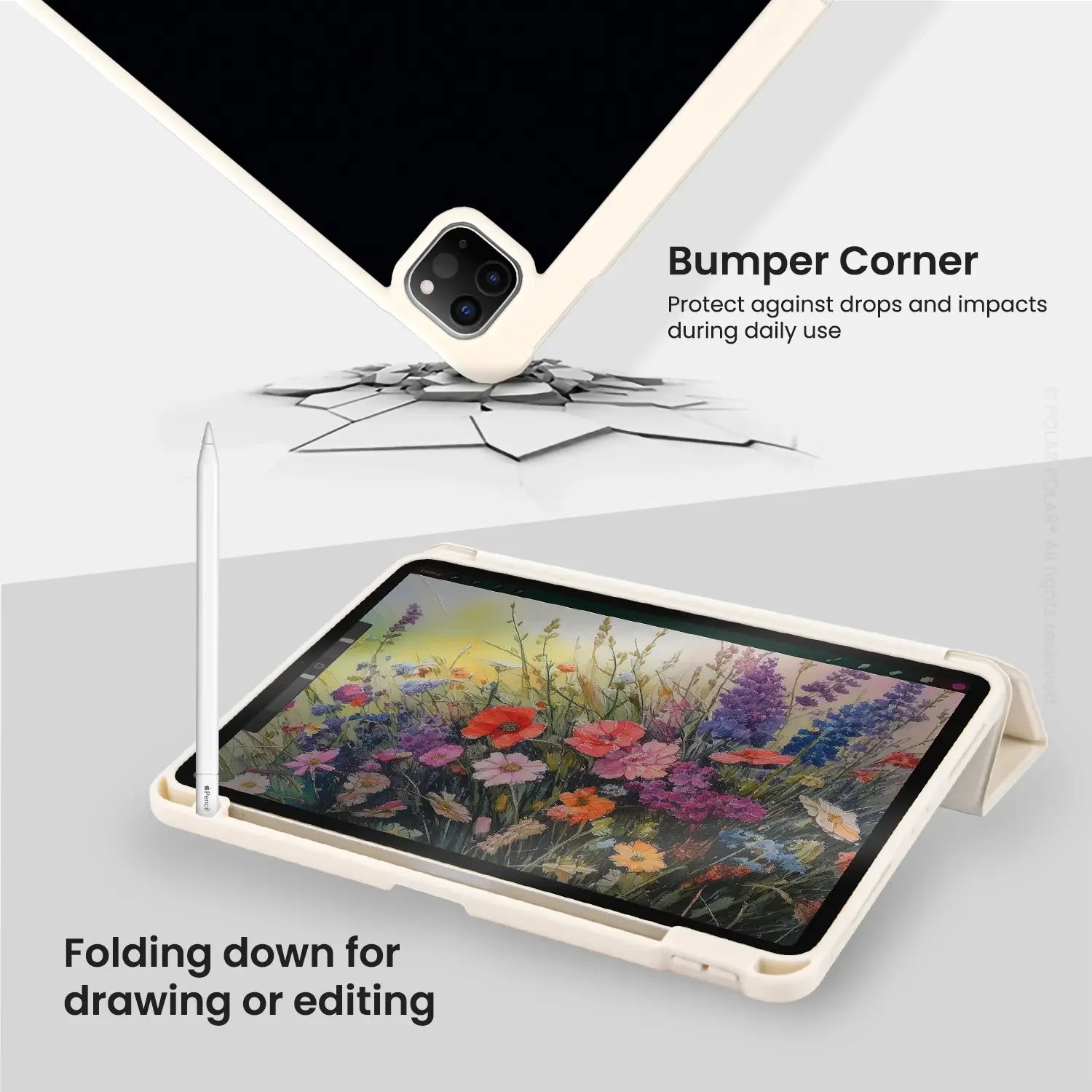 Standard_iPad Pro 11-inch (4th 3rd 2nd gen) | Milky White