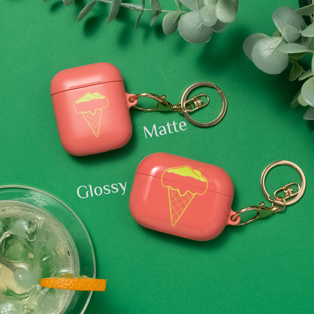 Fujisan Coral Ice Cream | AirPods Pro 3 Case