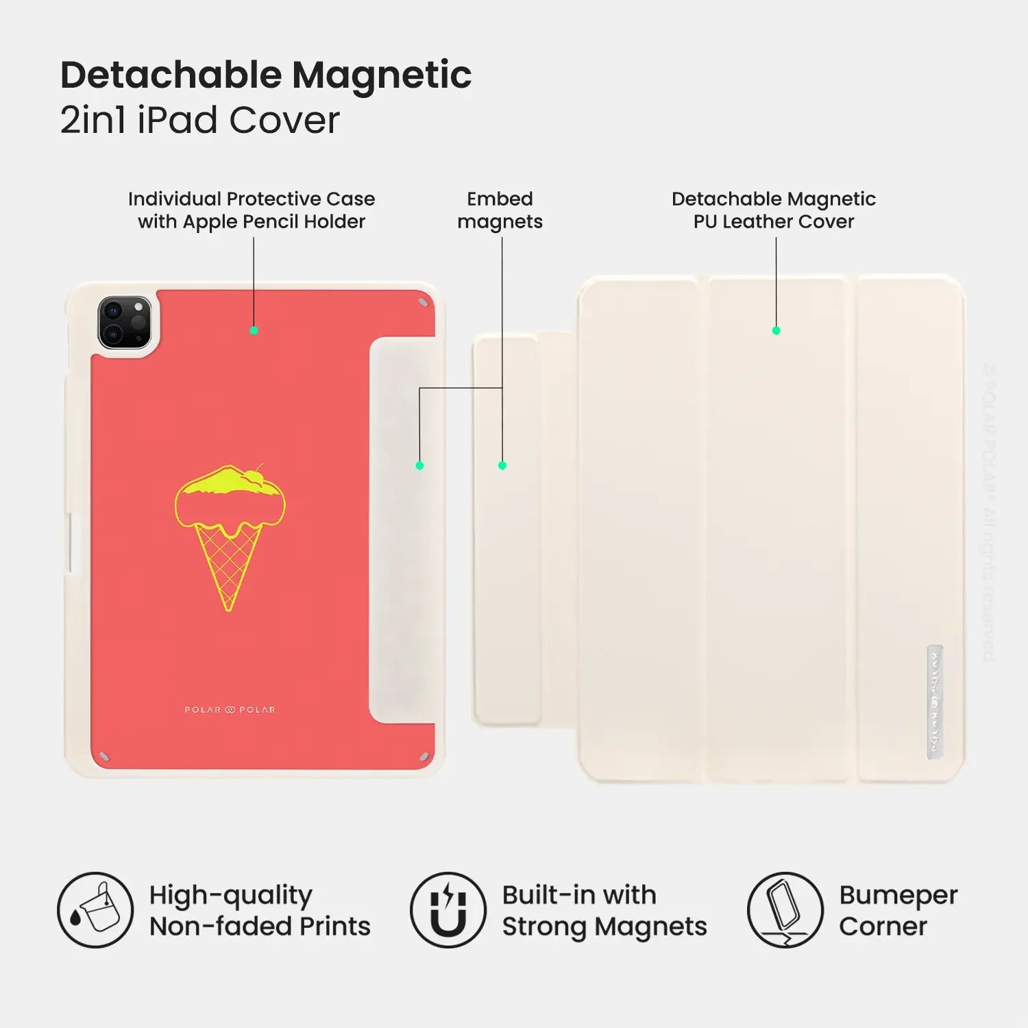 Standard_iPad Pro 11-inch (4th 3rd 2nd gen) | Milky White