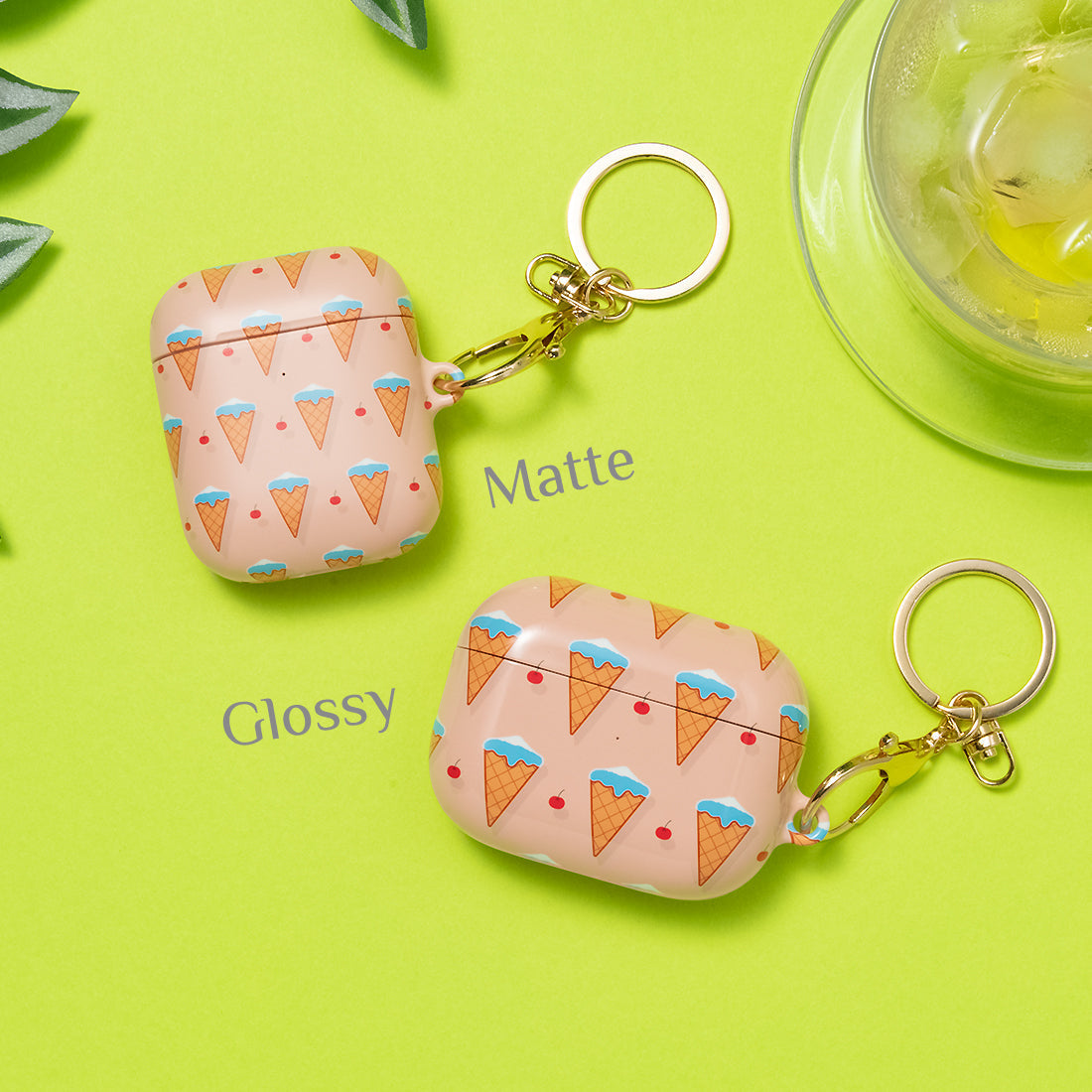 Fujisan Peach Ice Cream | AirPods Pro 3 Case