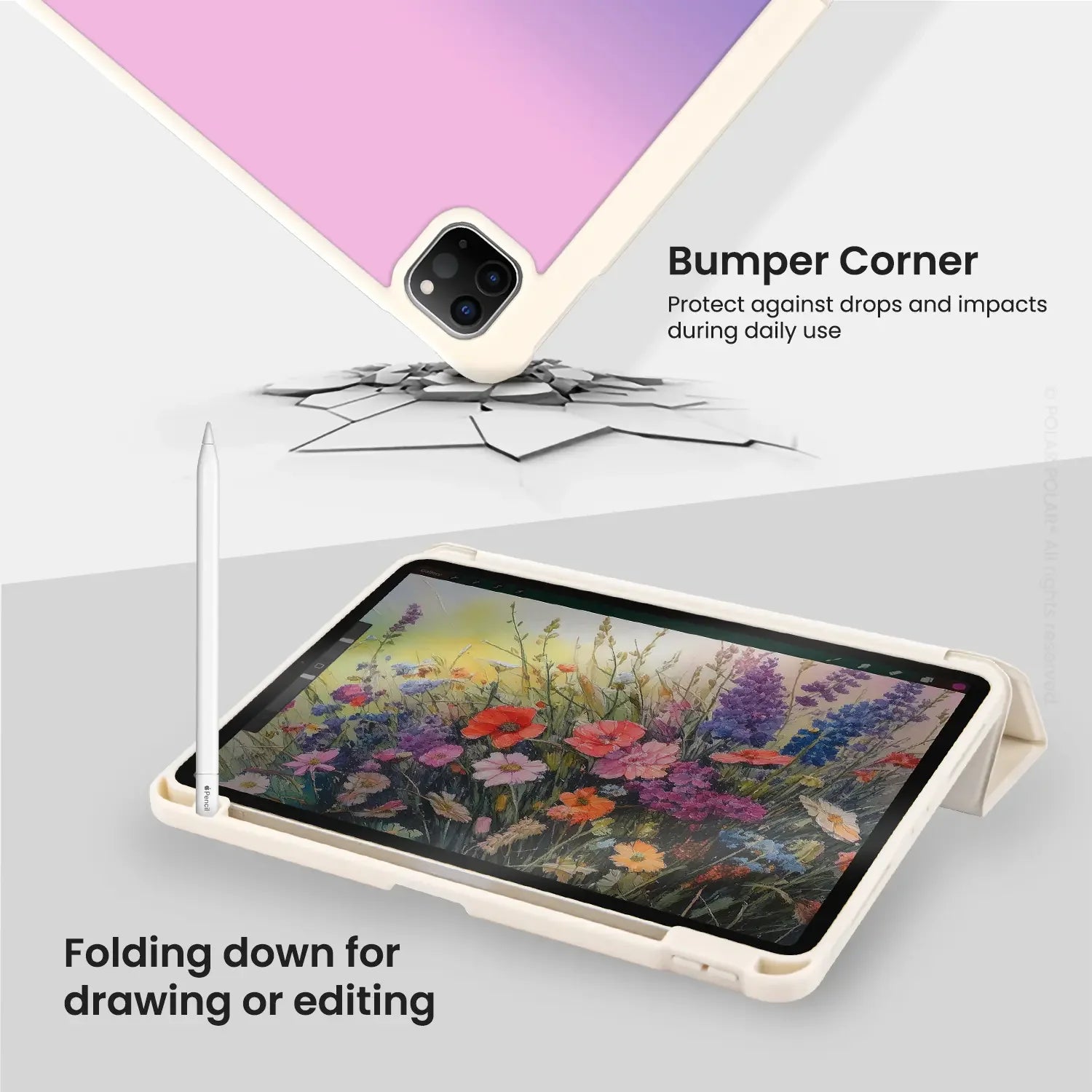 Standard_iPad Pro 11-inch (4th 3rd 2nd gen) | Milky White