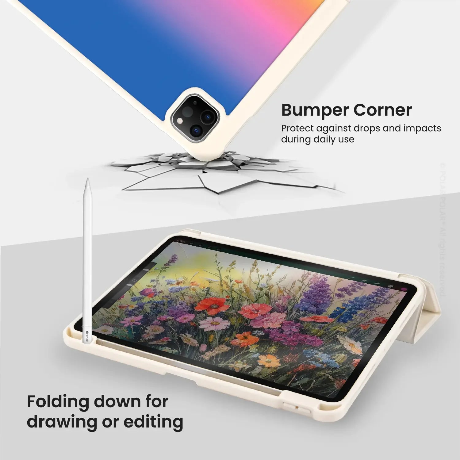 Standard_iPad Pro 11-inch (4th 3rd 2nd gen) | Milky White