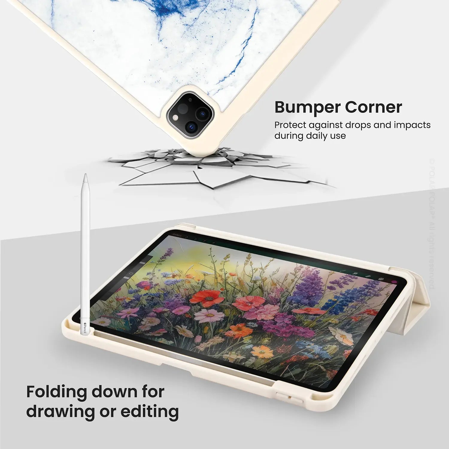 Standard_iPad Pro 11-inch (4th 3rd 2nd gen) | Milky White
